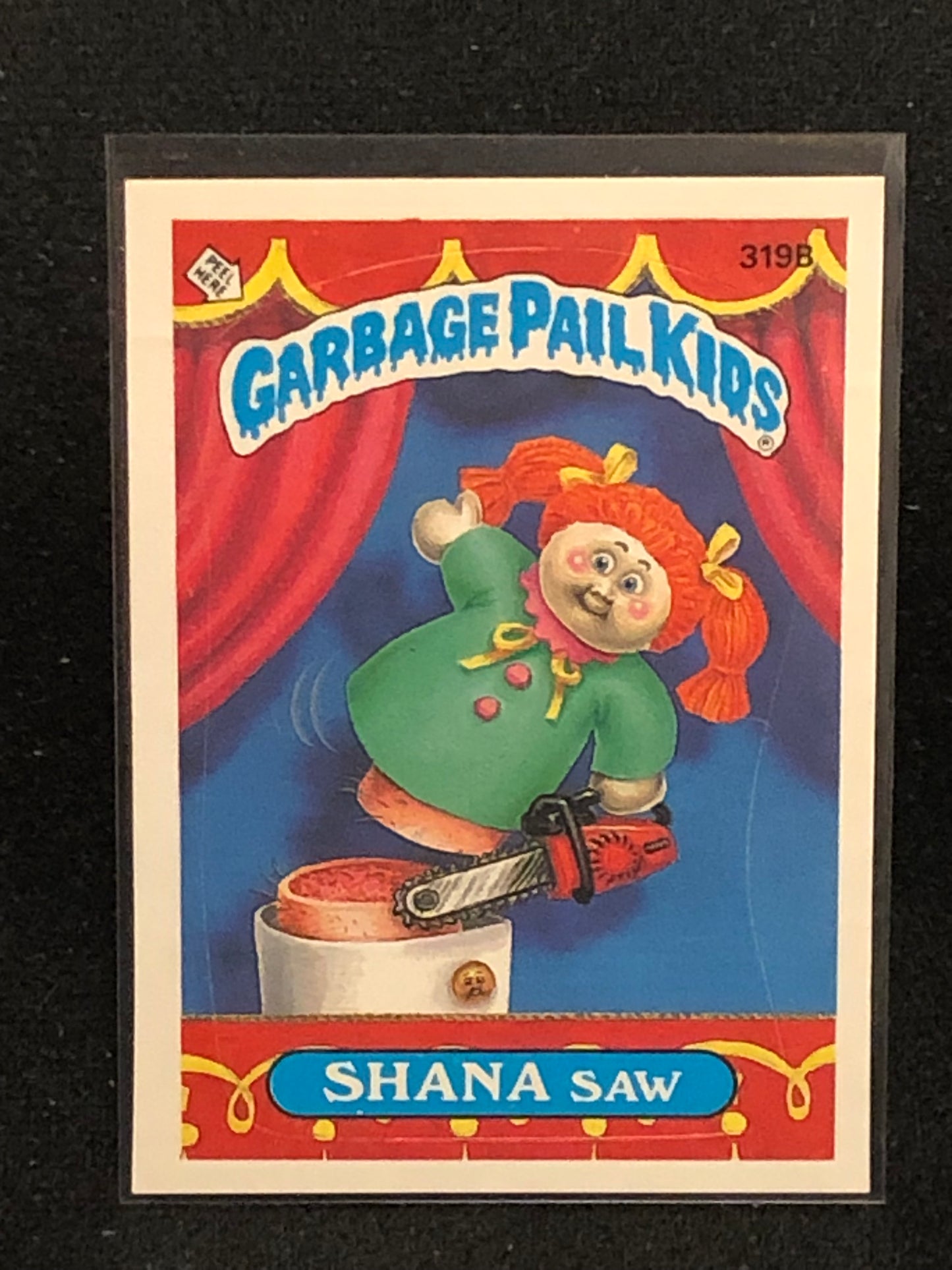 Garbage Pail Kids Original Series 8 (os8) 319b Shana Saw