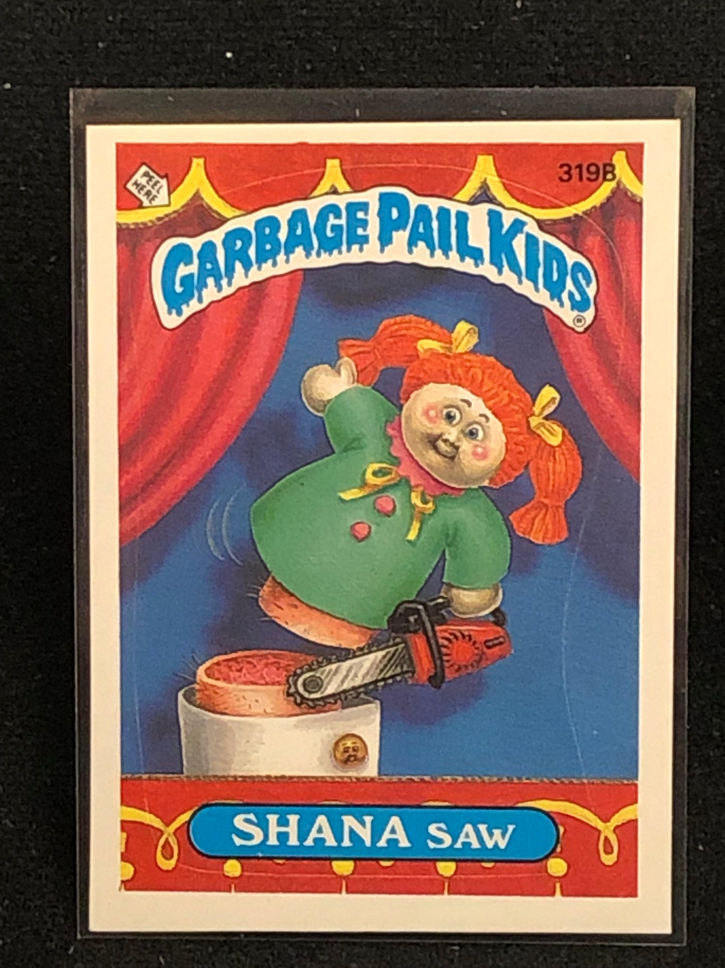 Garbage Pail Kids Original Series 8 (os8) 319b Shana Saw