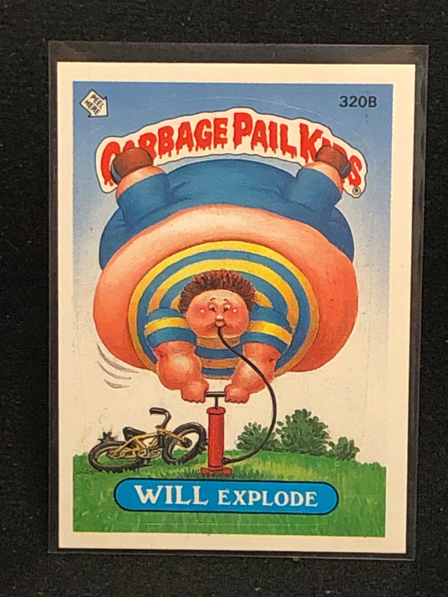 Garbage Pail Kids Original Series 8 (os8) 320b Will Explode