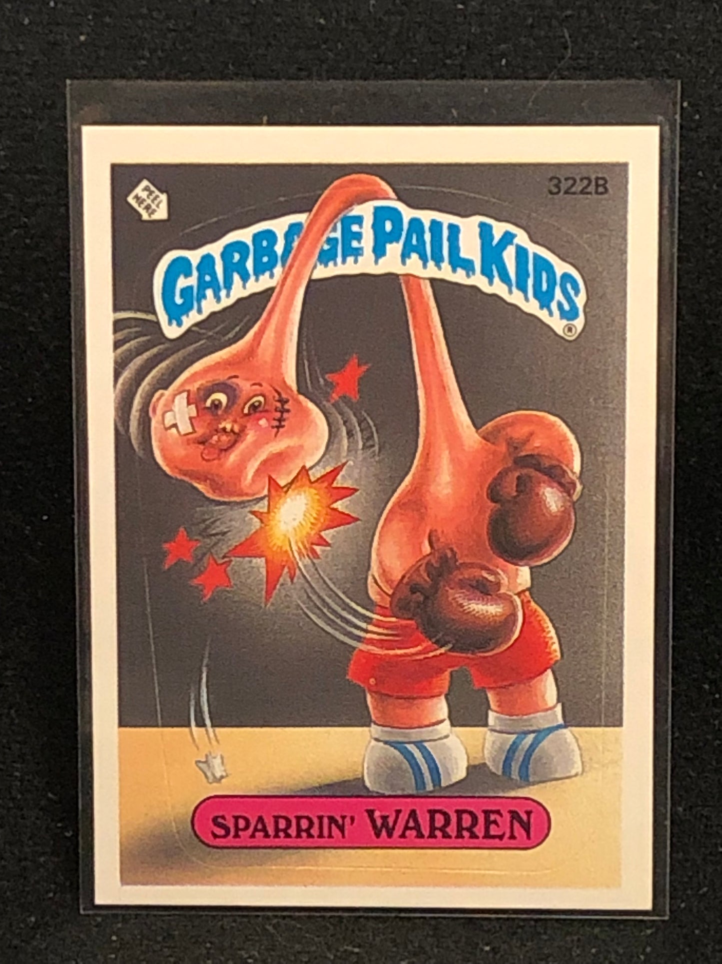 Garbage Pail Kids Original Series 8 (os8) 322b Sparrin Warren