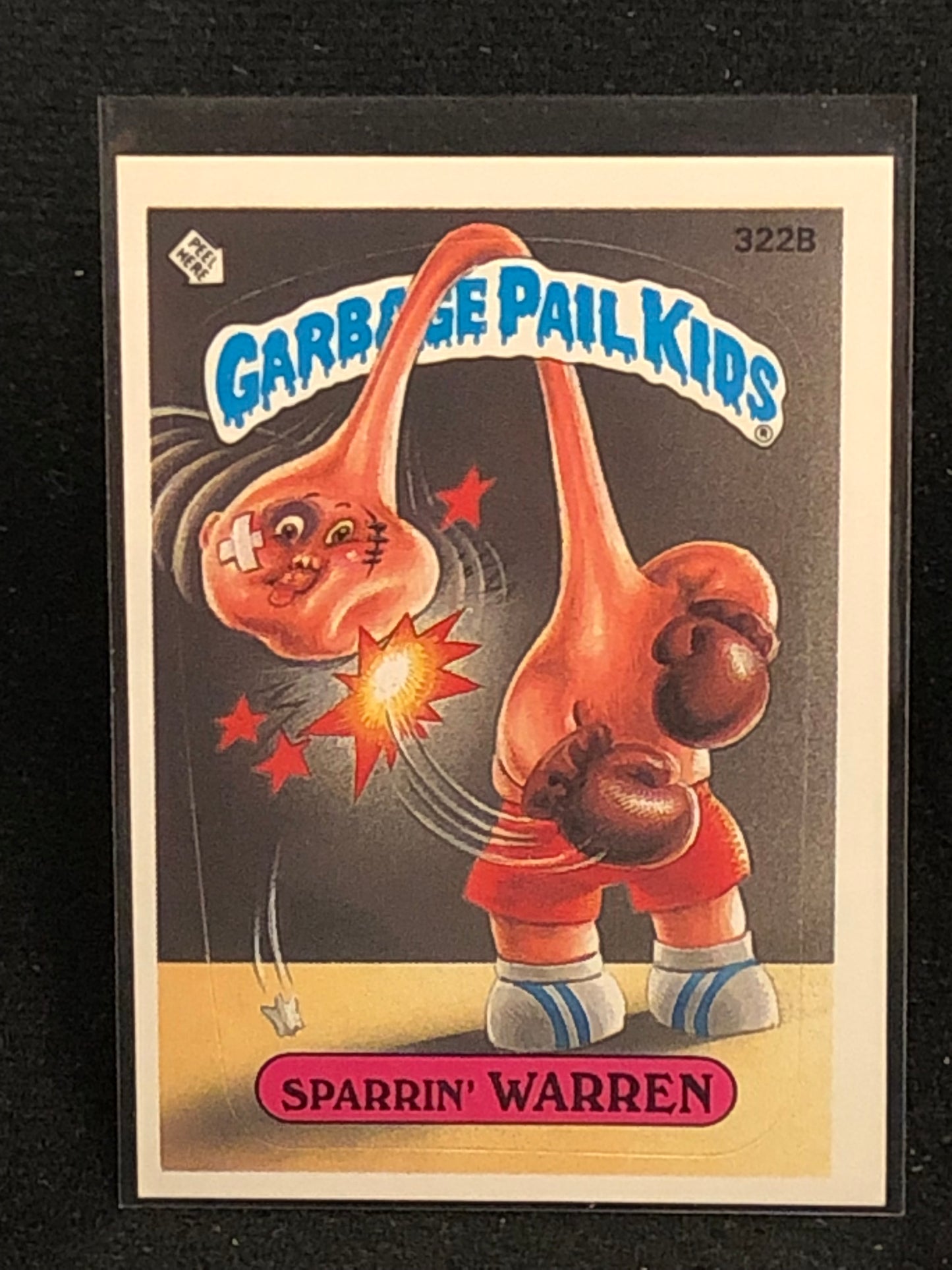 Garbage Pail Kids Original Series 8 (os8) 322b Sparrin Warren