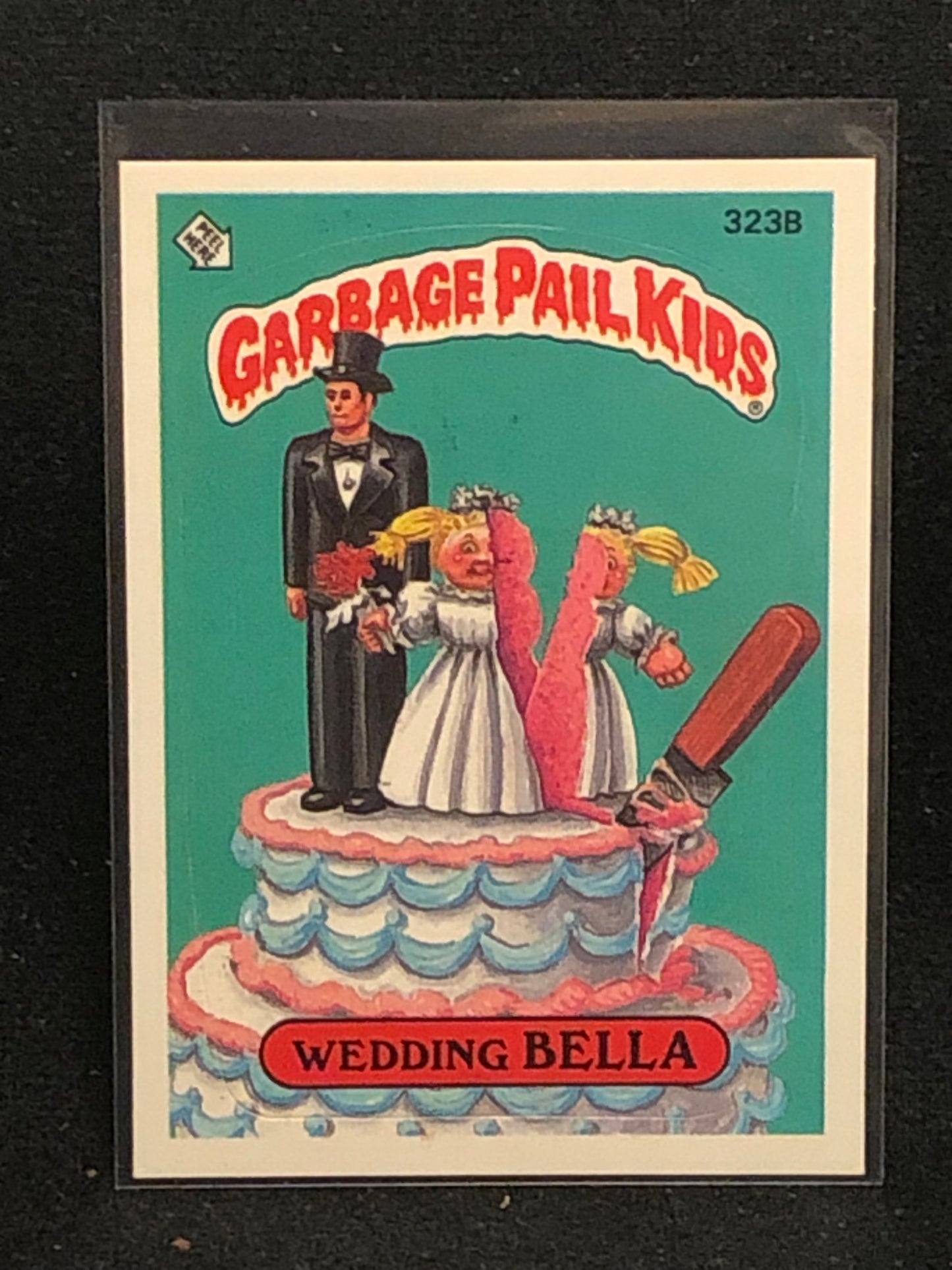 Garbage Pail Kids Original Series 8 (os8) 323b Wedding Bella