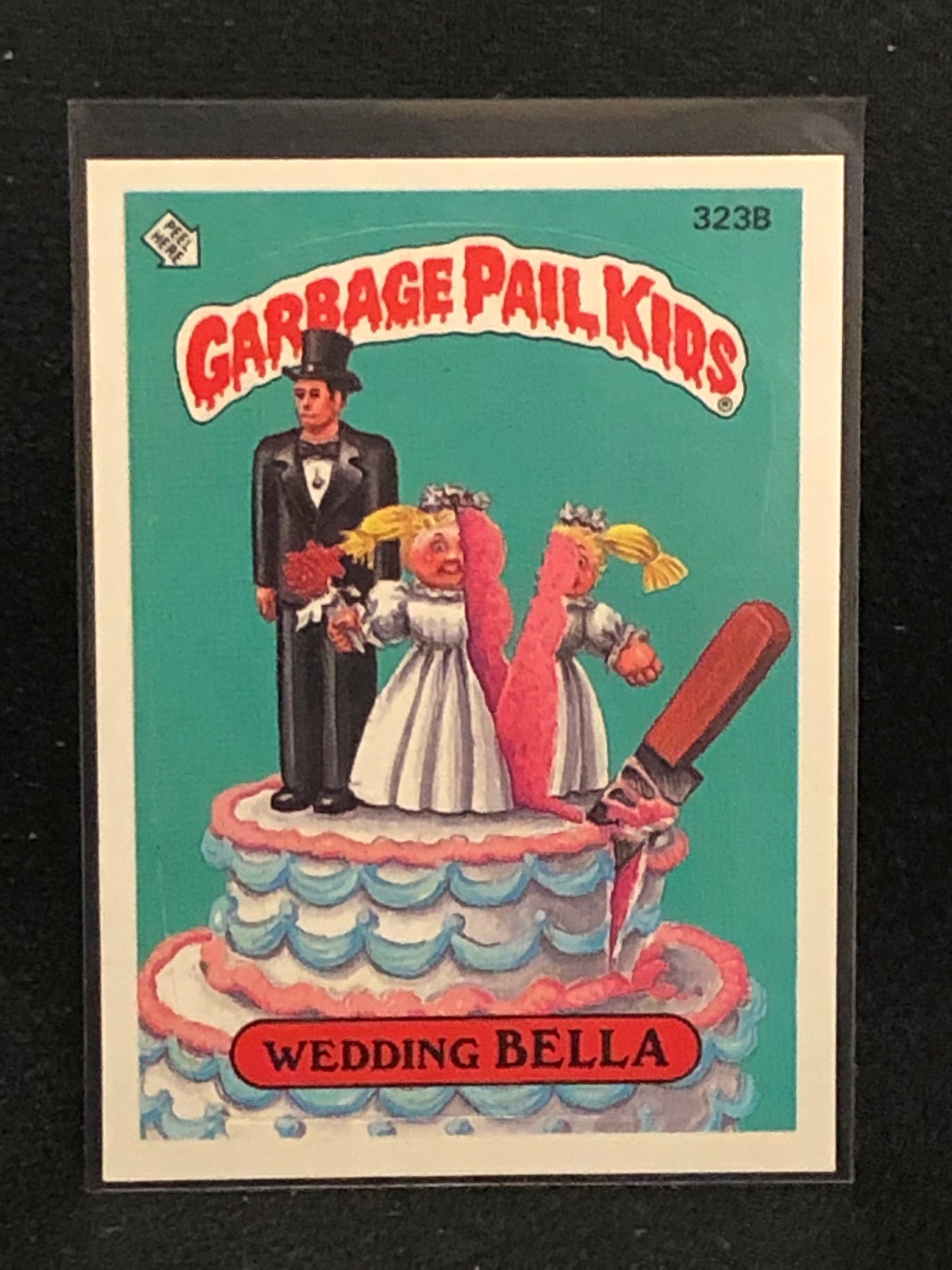 Garbage Pail Kids Original Series 8 (os8) 323b Wedding Bella