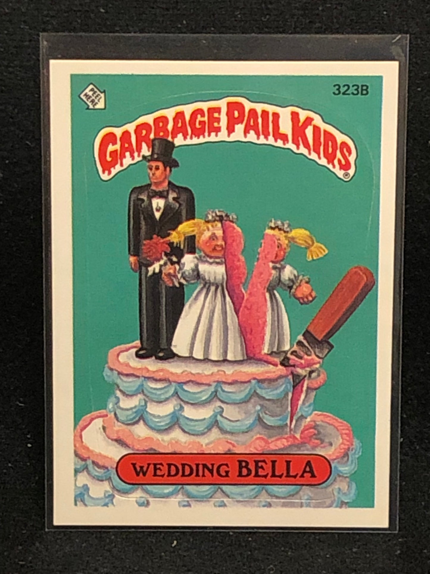 Garbage Pail Kids Original Series 8 (os8) 323b Wedding Bella