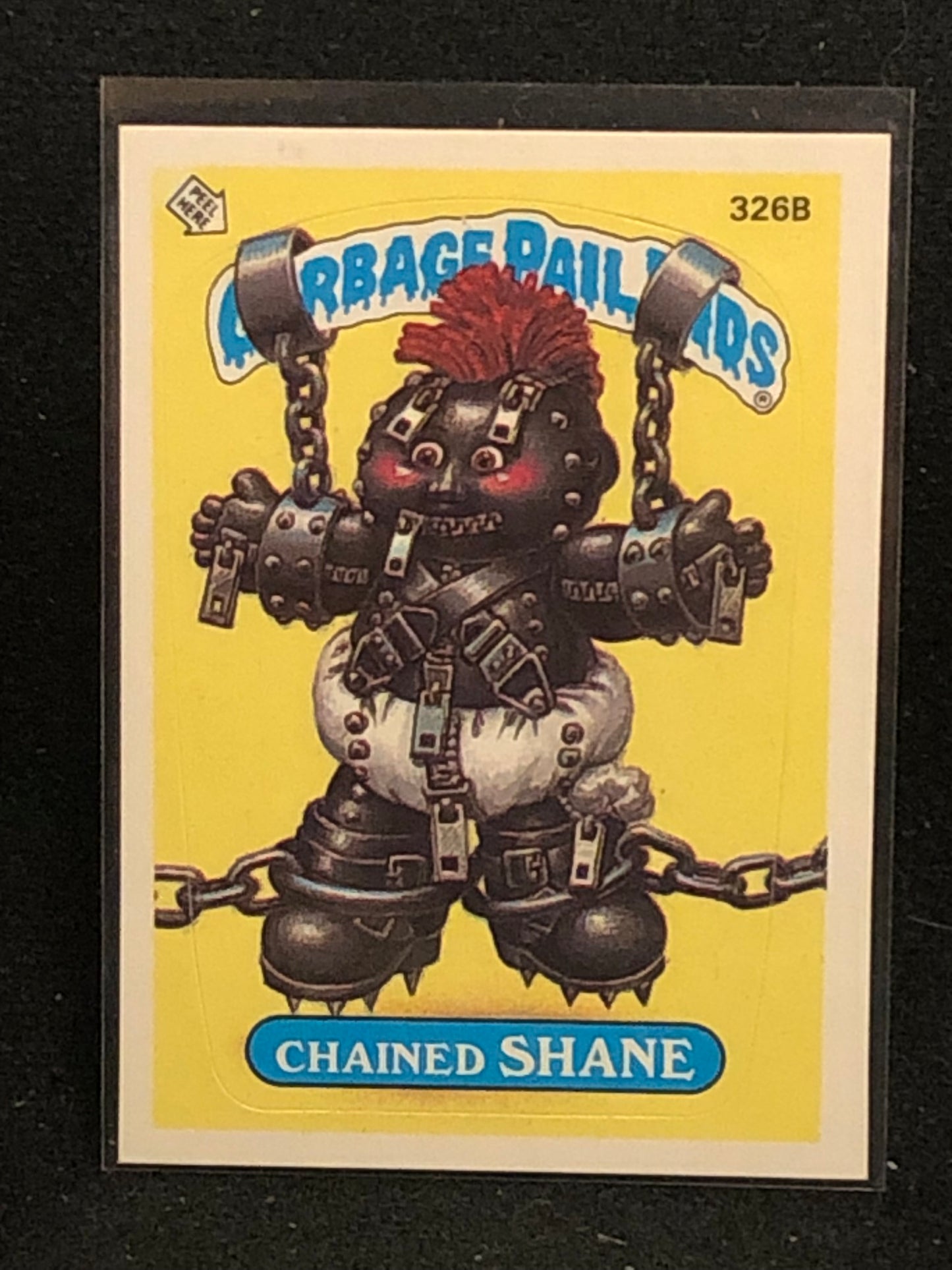 Garbage Pail Kids Original Series 8 (os8) 326b Chained Shane