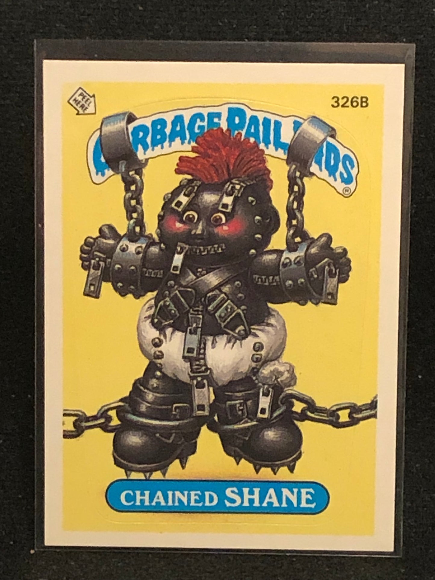 Garbage Pail Kids Original Series 8 (os8) 326b Chained Shane