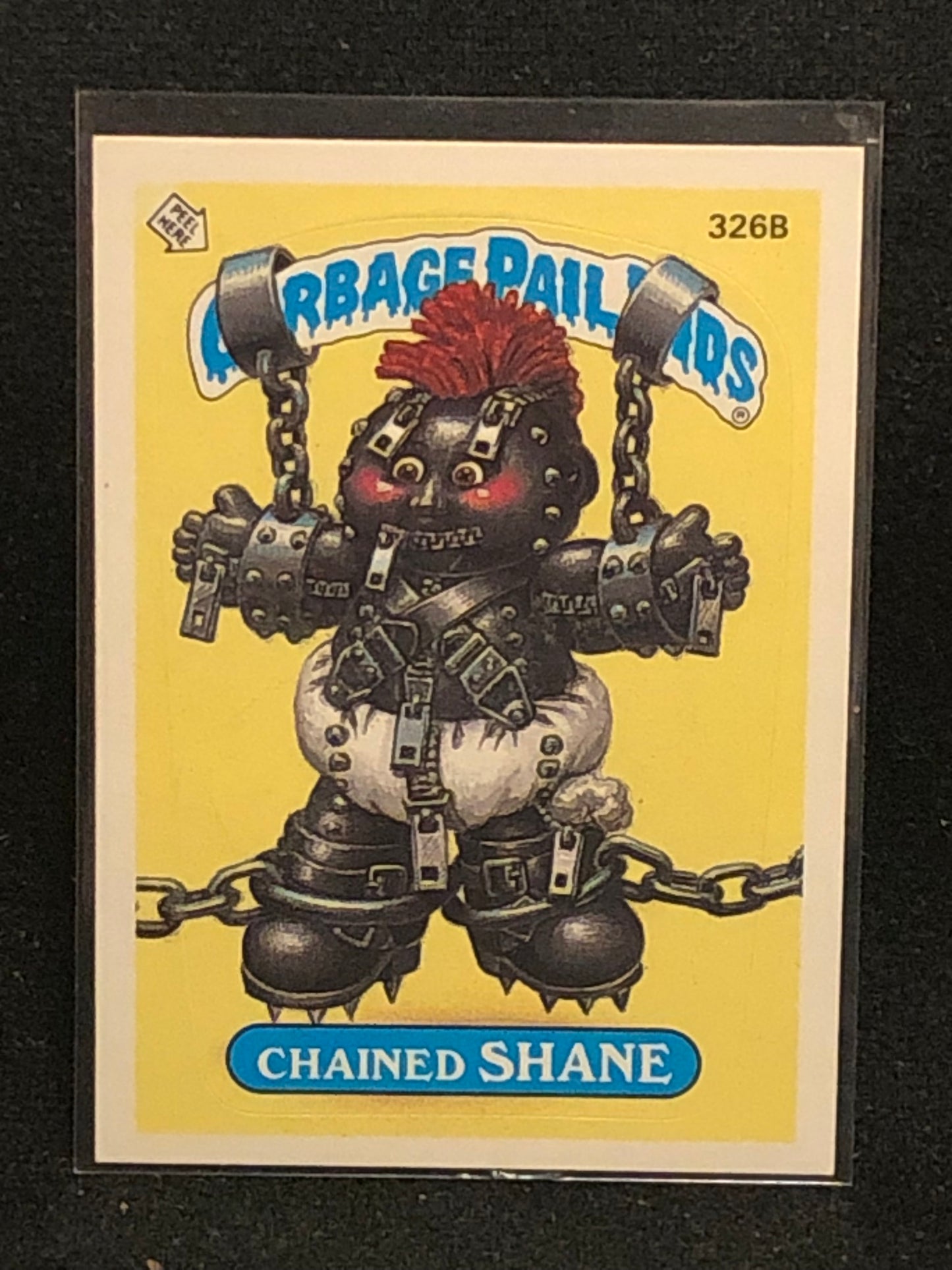 Garbage Pail Kids Original Series 8 (os8) 326b Chained Shane