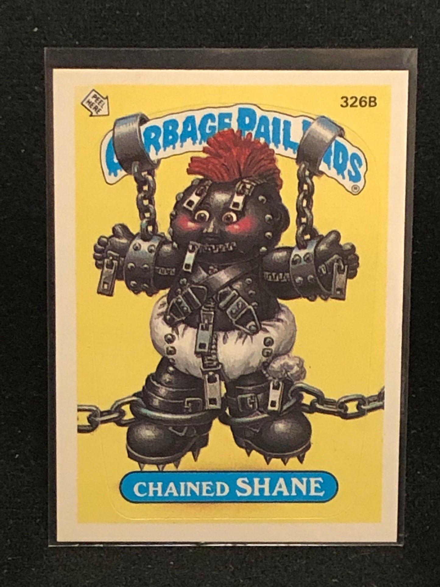 Garbage Pail Kids Original Series 8 (os8) 326b Chained Shane