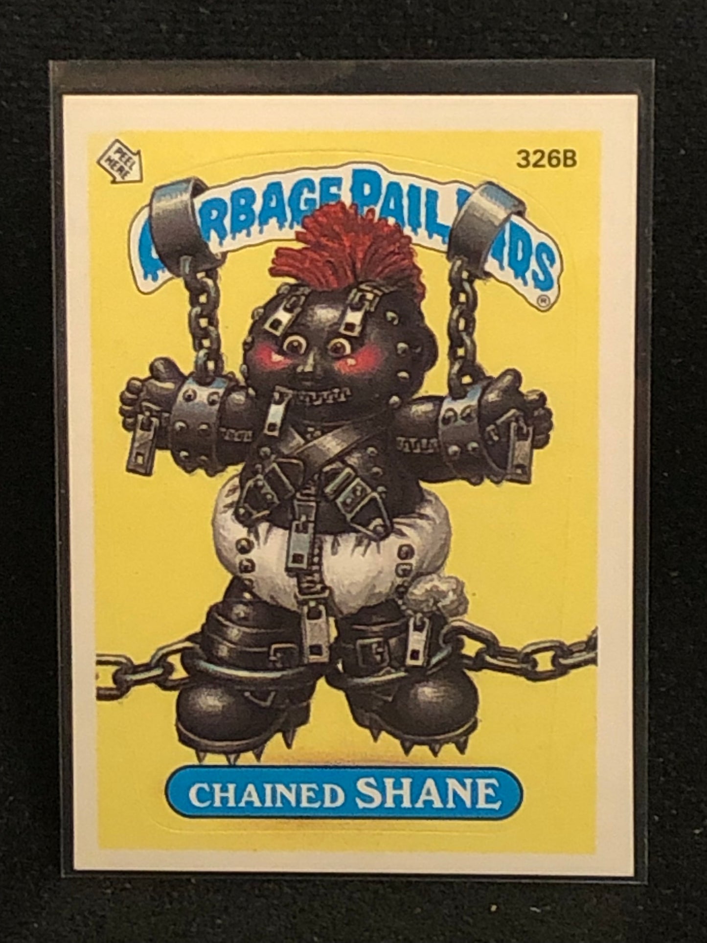 Garbage Pail Kids Original Series 8 (os8) 326b Chained Shane