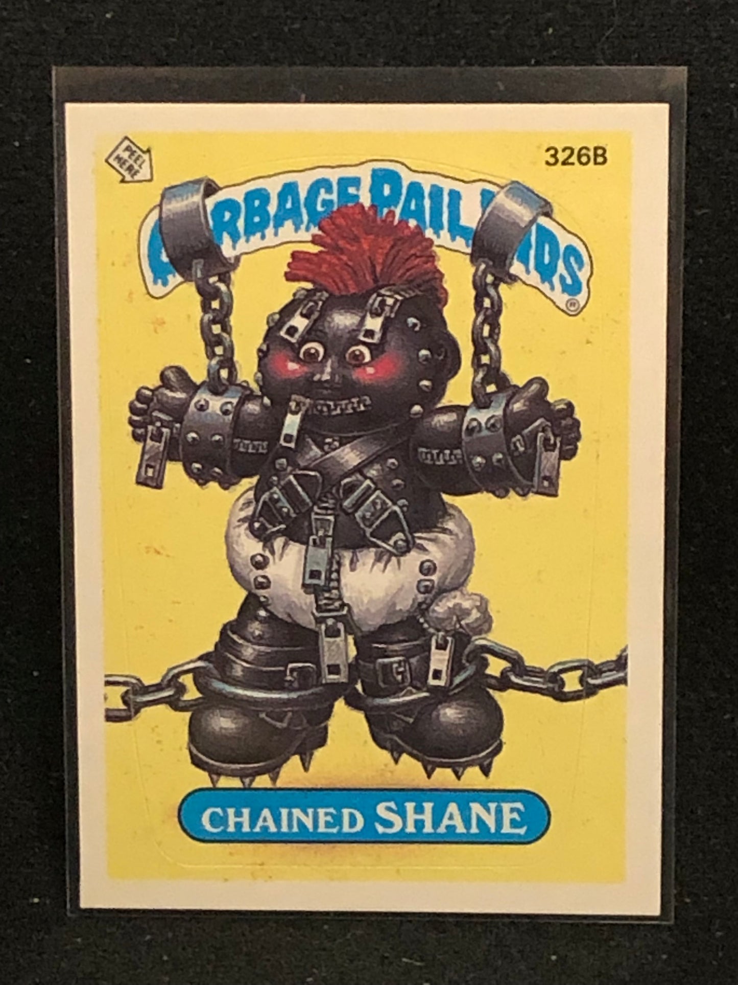 Garbage Pail Kids Original Series 8 (os8) 326b Chained Shane