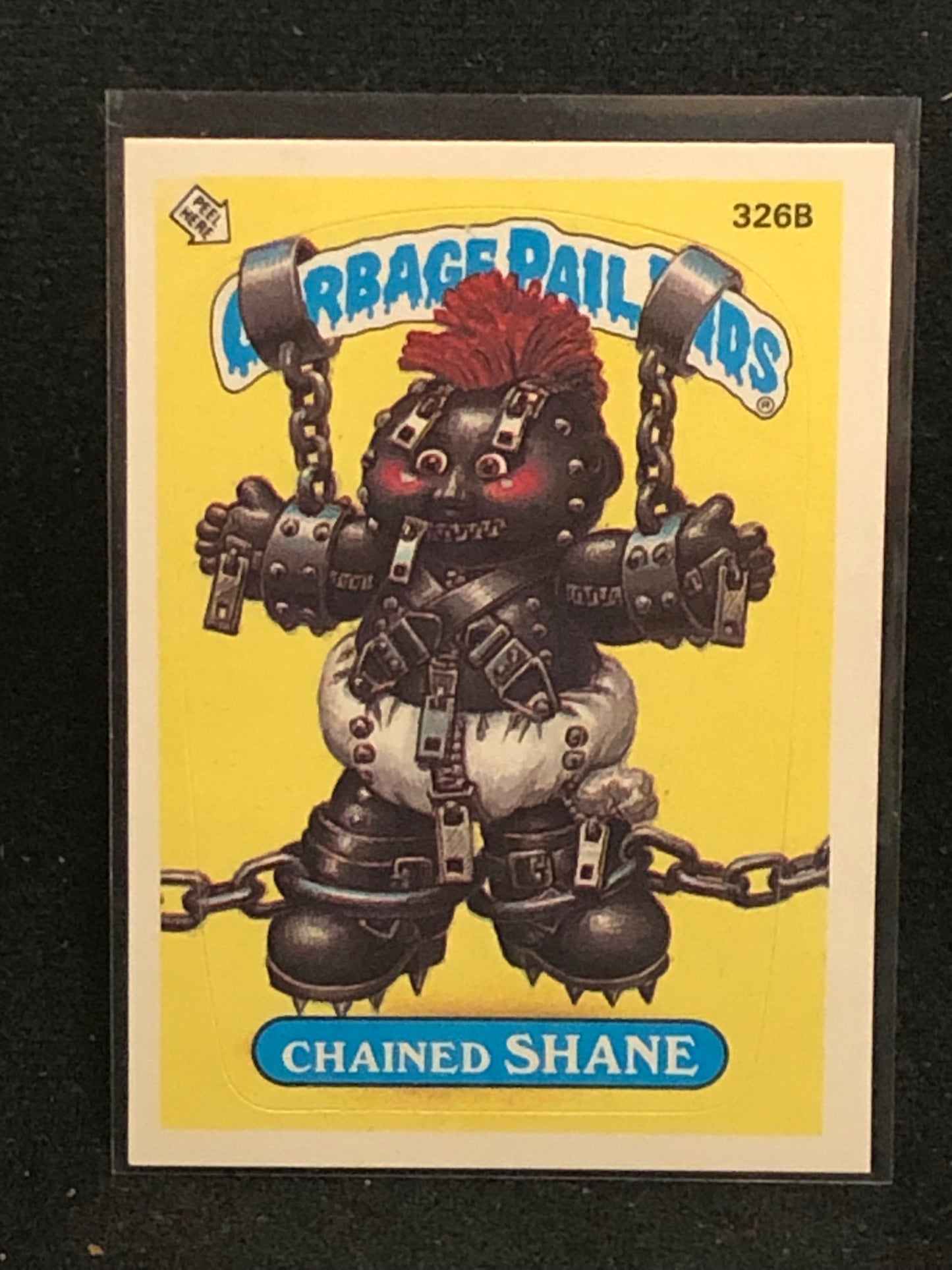 Garbage Pail Kids Original Series 8 (os8) 326b Chained Shane