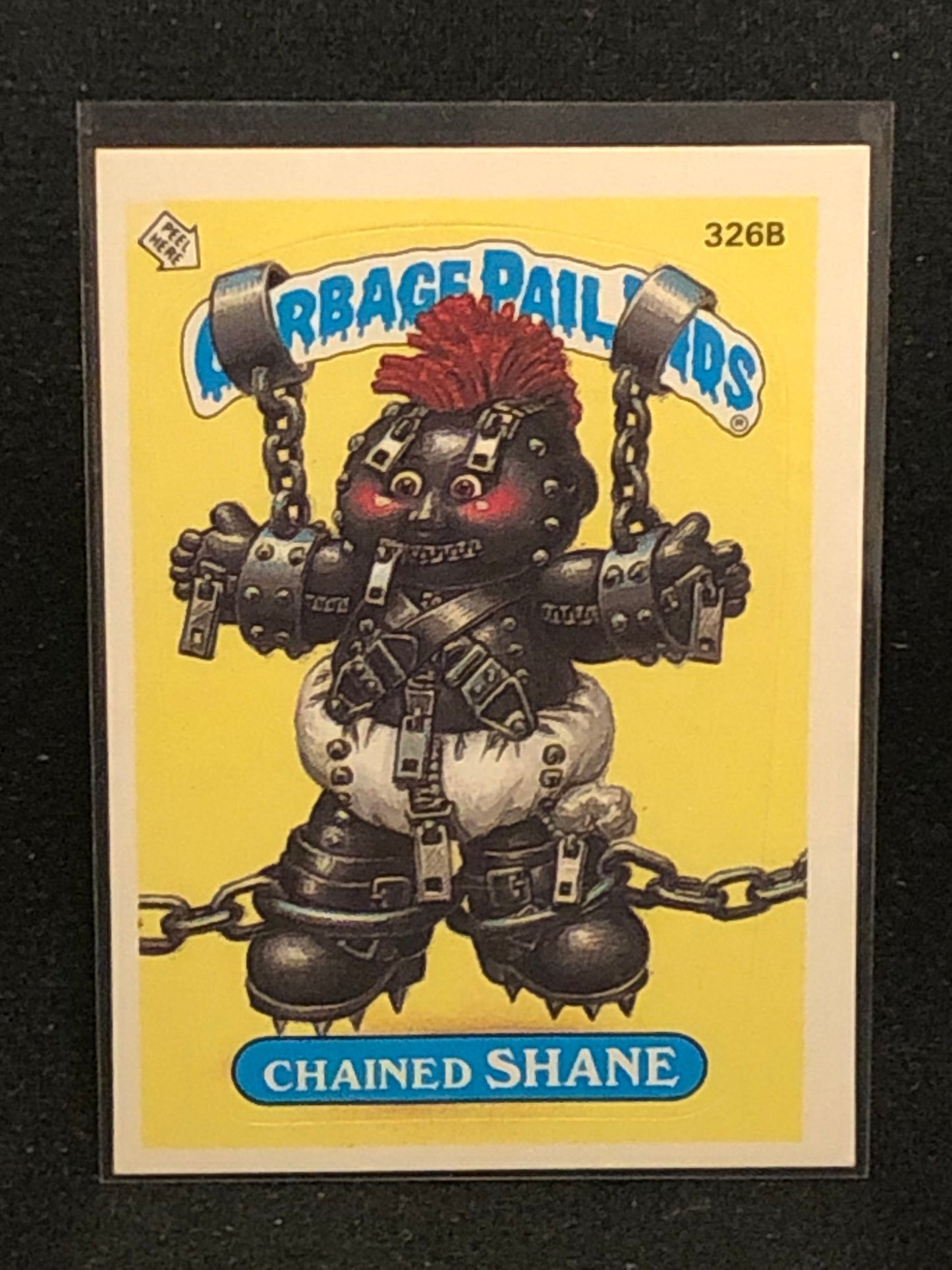 Garbage Pail Kids Original Series 8 (os8) 326b Chained Shane