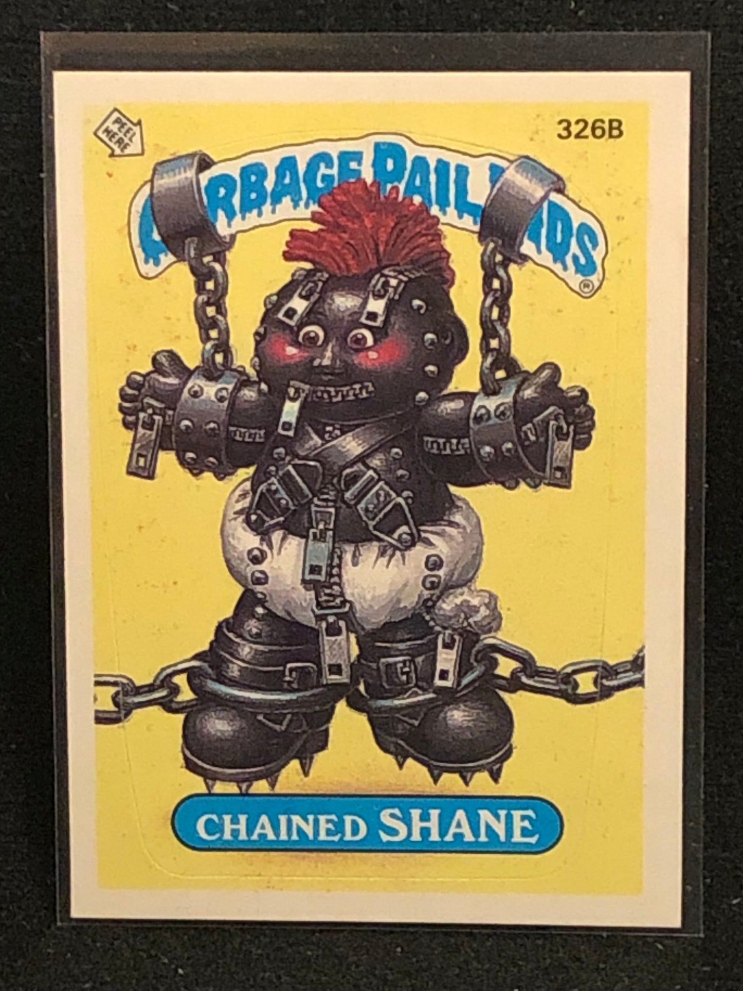 Garbage Pail Kids Original Series 8 (os8) 326b Chained Shane