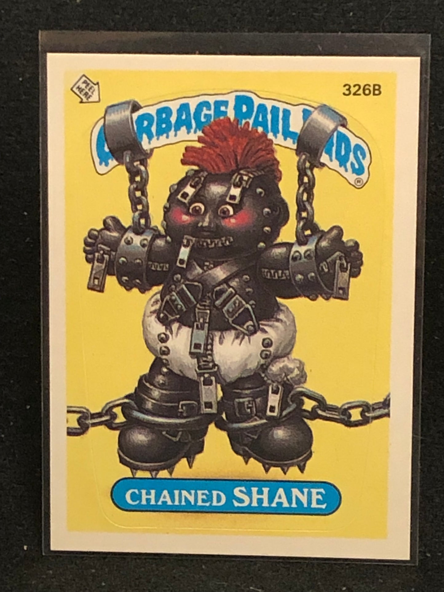 Garbage Pail Kids Original Series 8 (os8) 326b Chained Shane