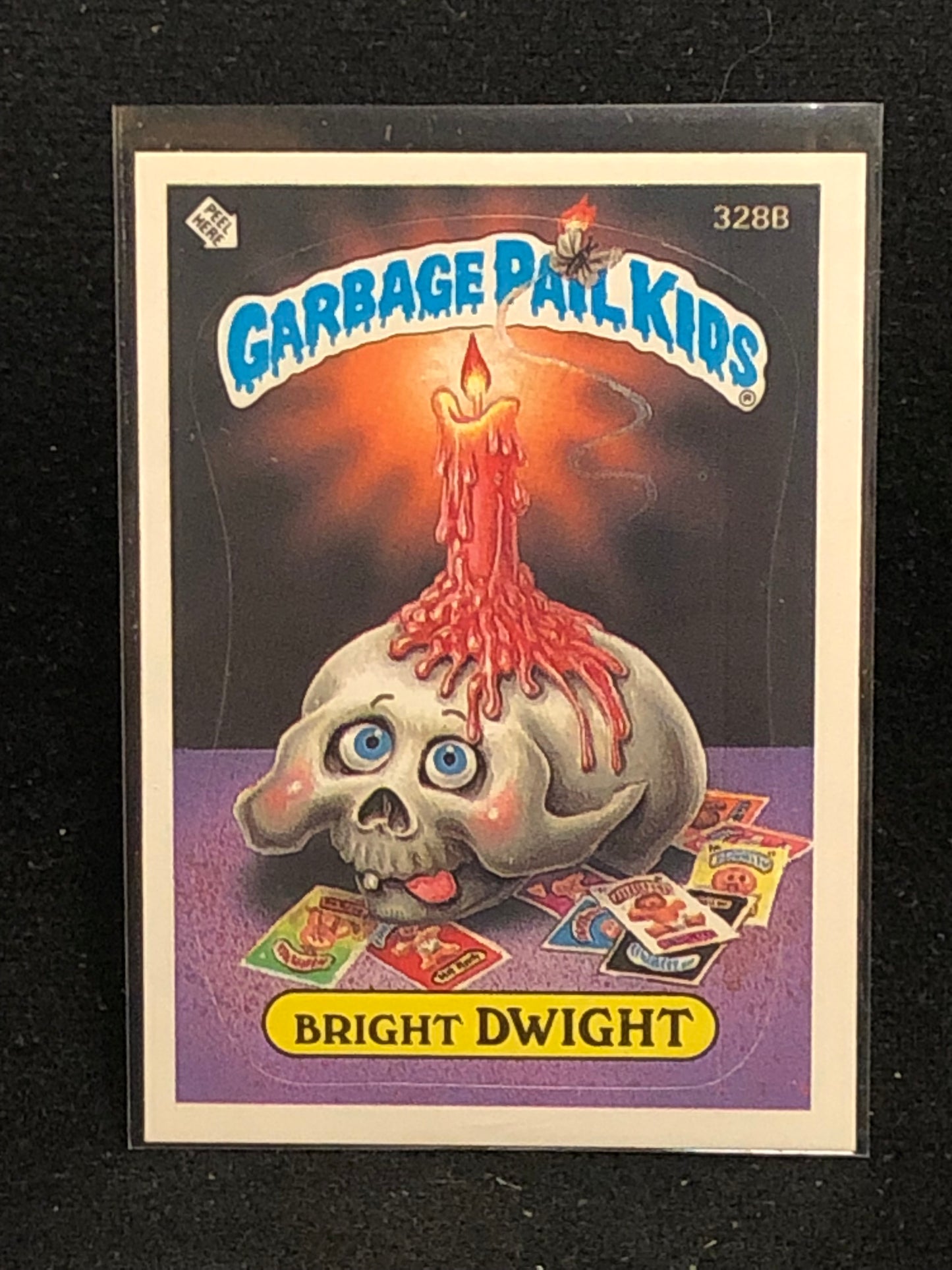 Garbage Pail Kids Original Series 8 (os8) 328b Bright Dwight