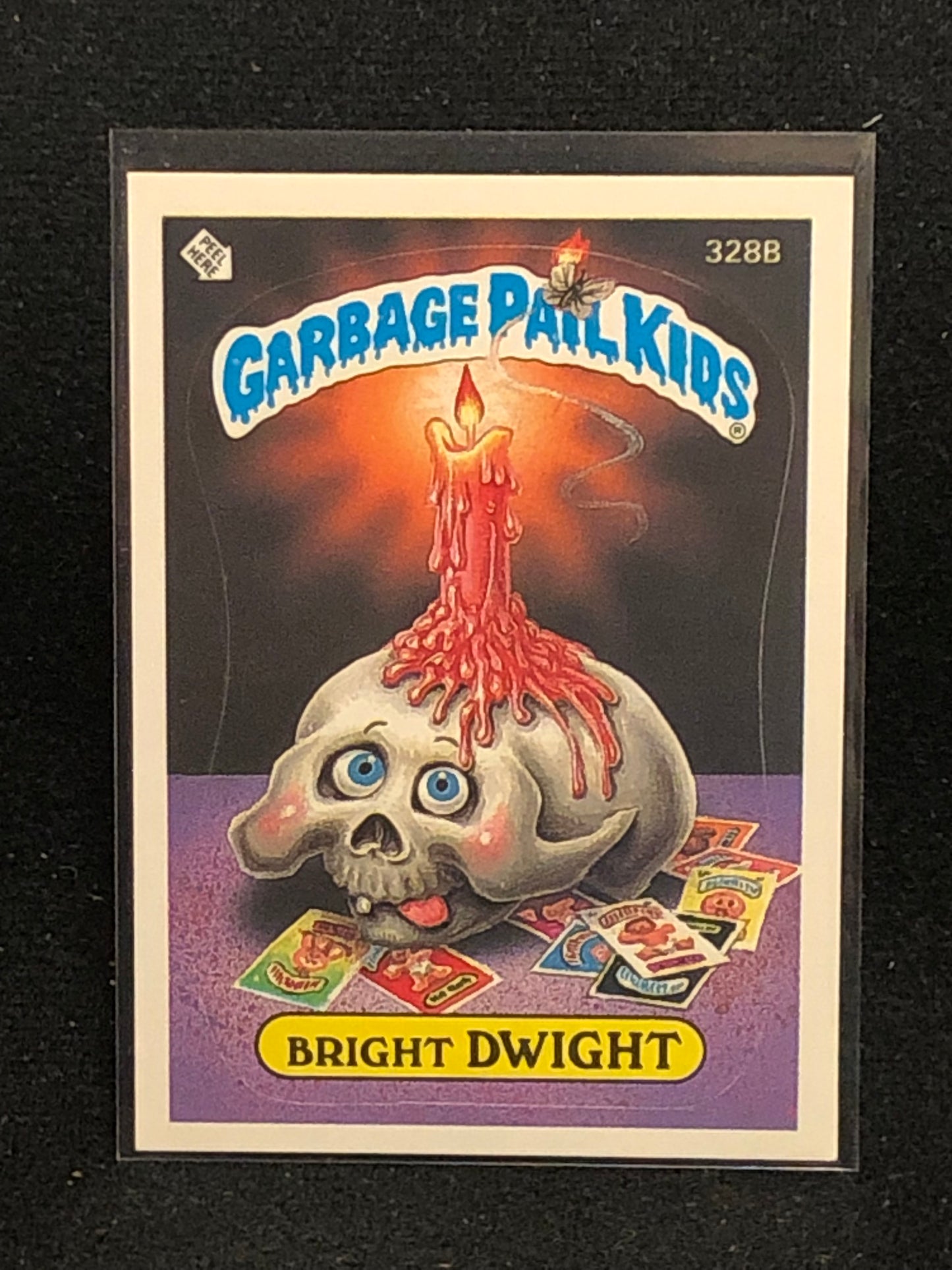 Garbage Pail Kids Original Series 8 (os8) 328b Bright Dwight