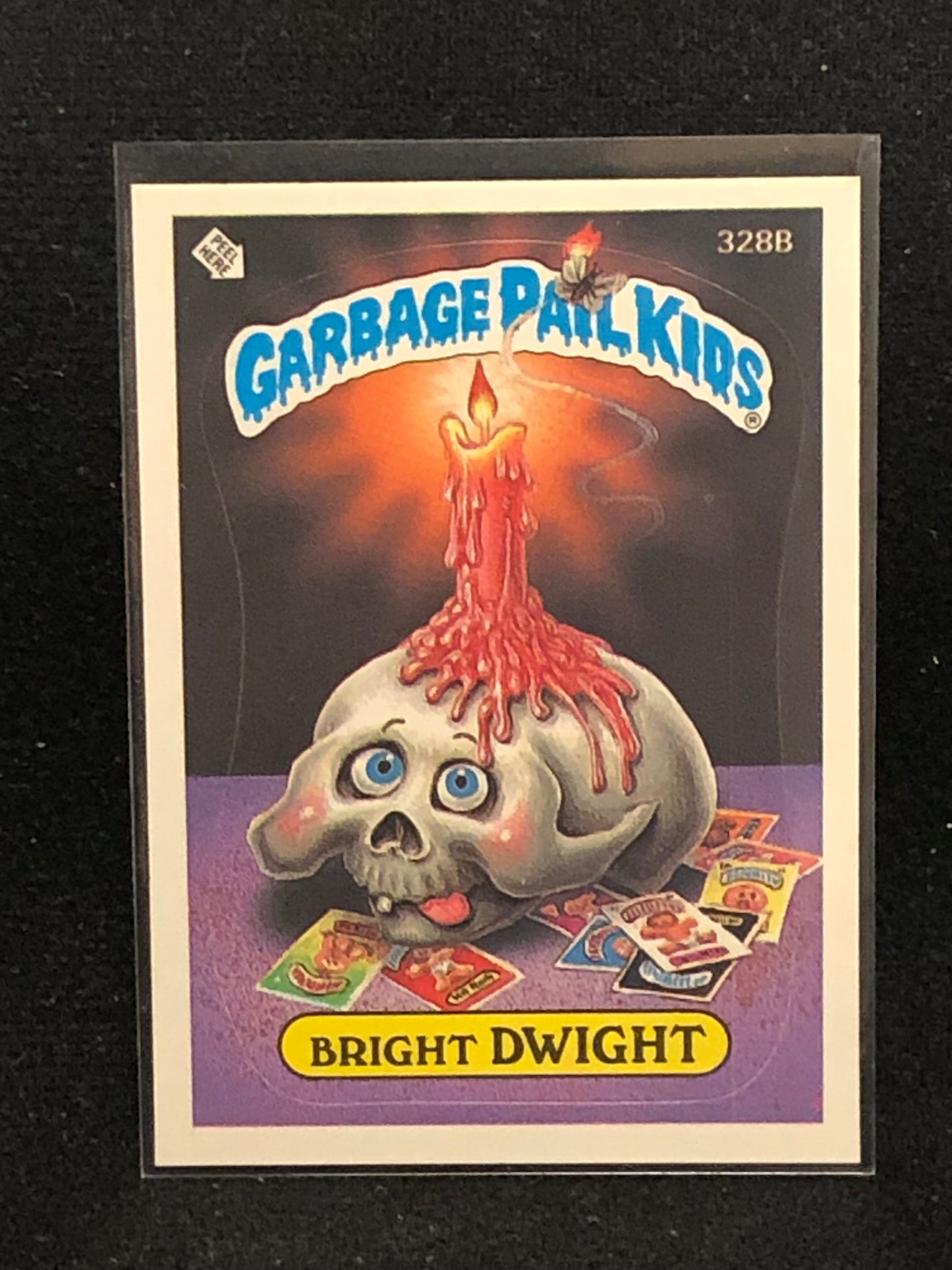 Garbage Pail Kids Original Series 8 (os8) 328b Bright Dwight