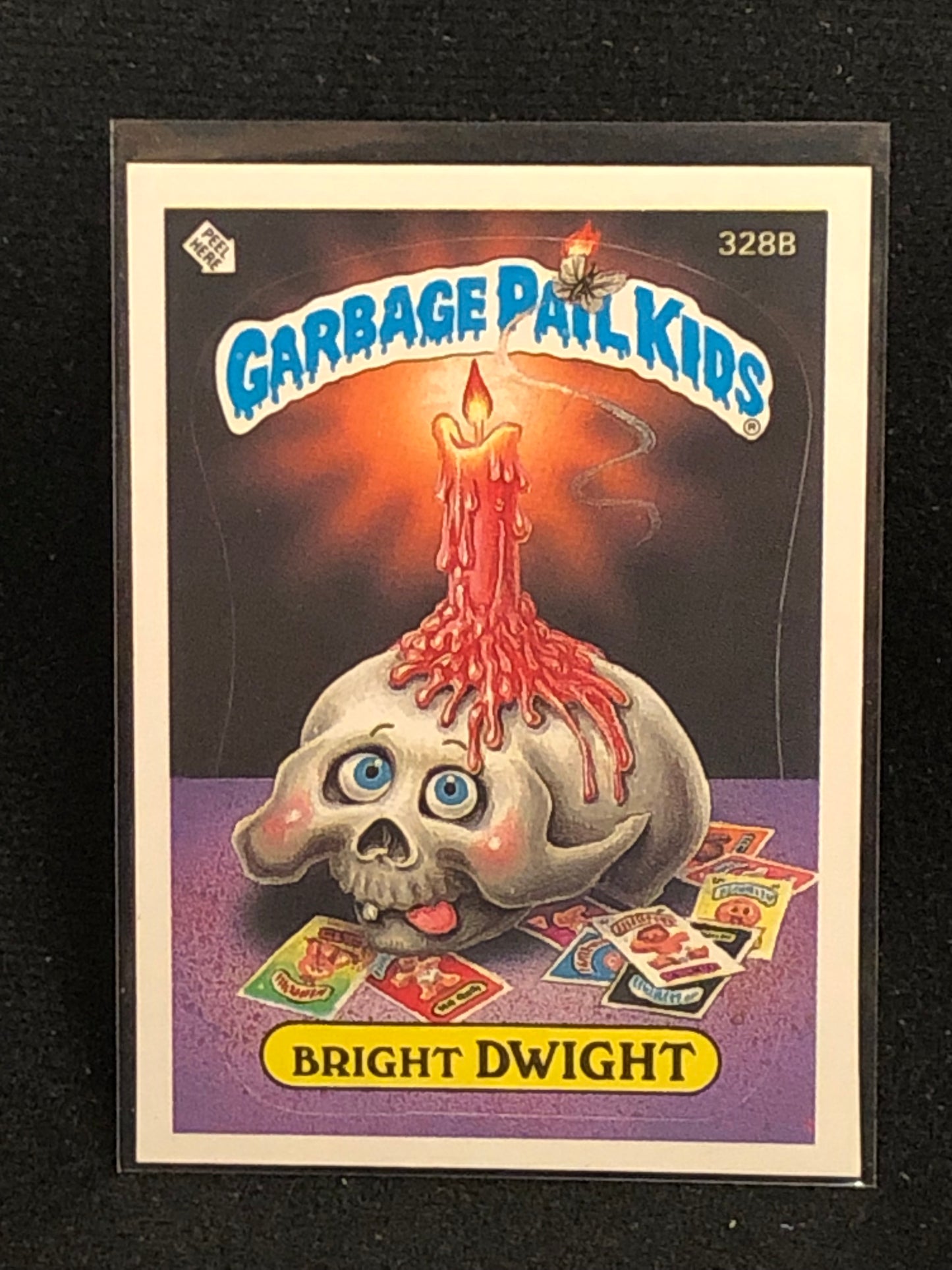 Garbage Pail Kids Original Series 8 (os8) 328b Bright Dwight