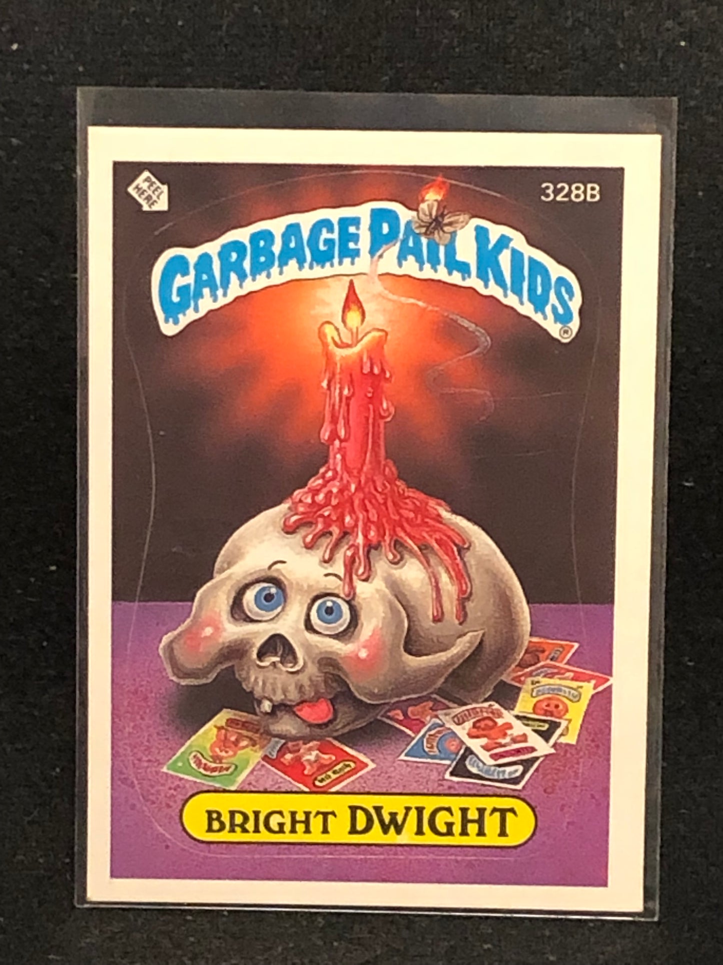 Garbage Pail Kids Original Series 8 (os8) 328b Bright Dwight