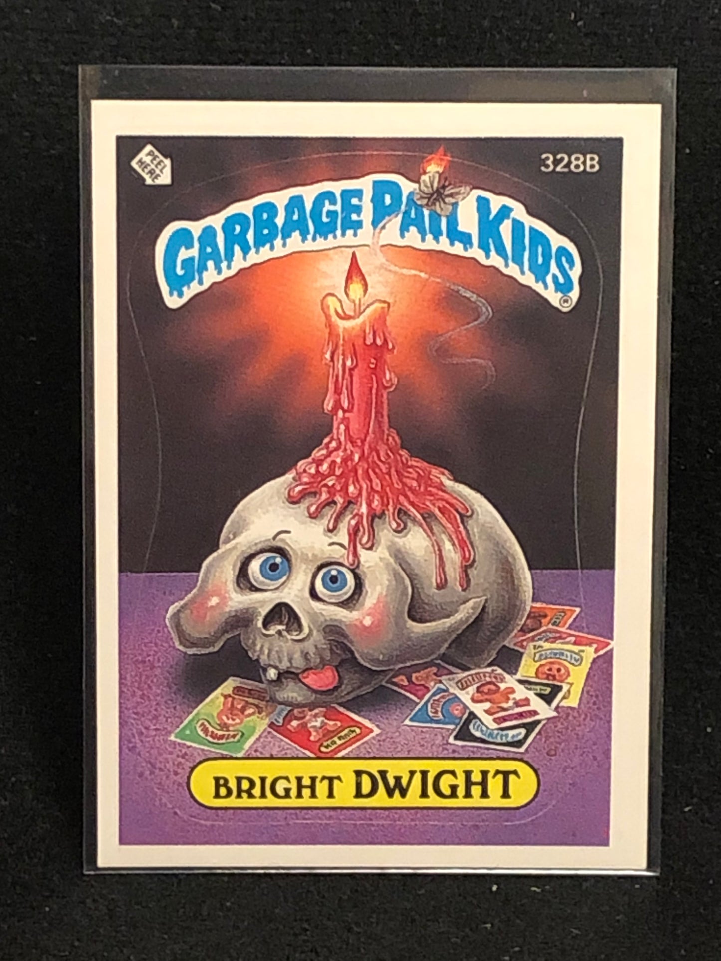 Garbage Pail Kids Original Series 8 (os8) 328b Bright Dwight