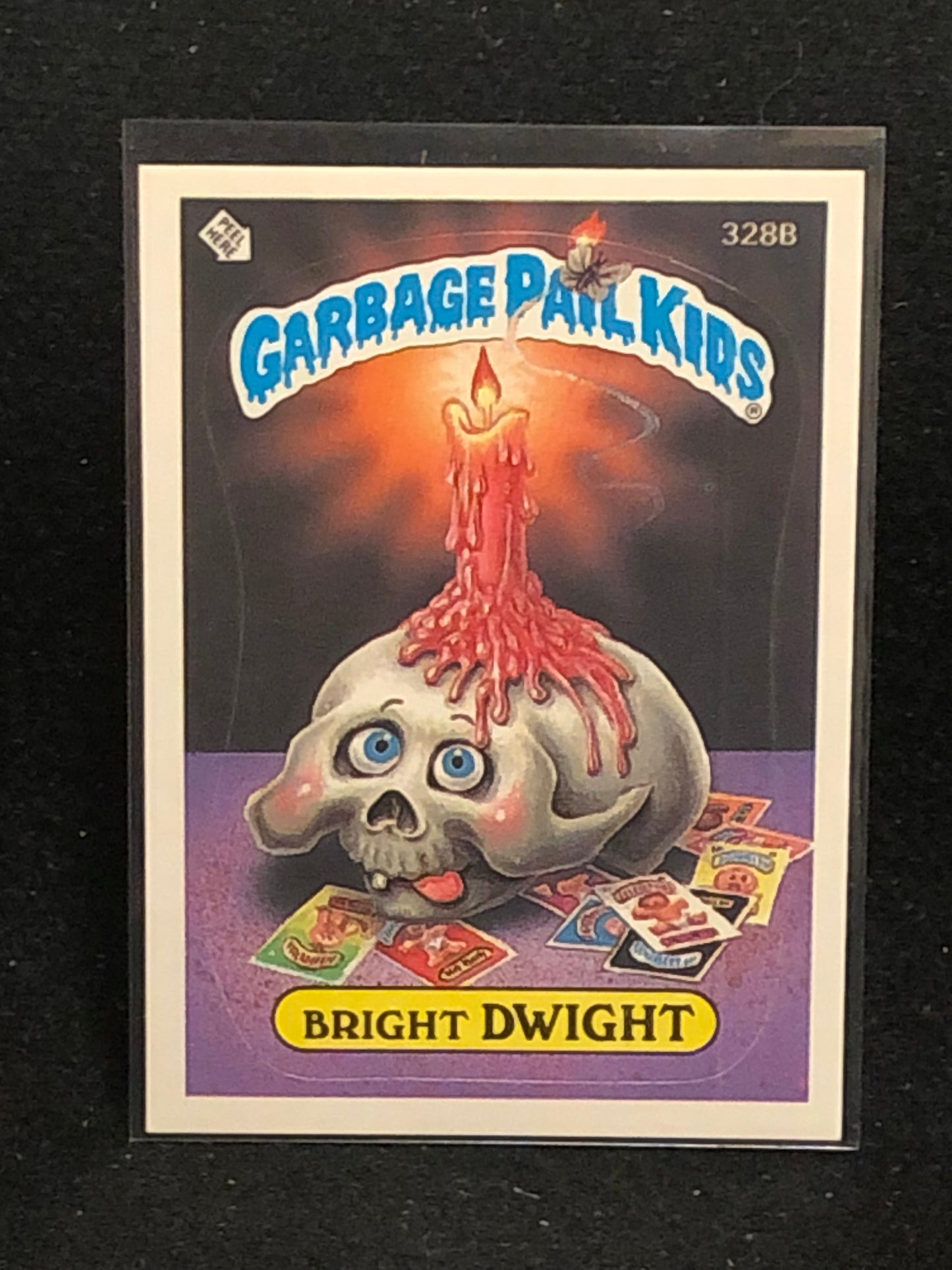 Garbage Pail Kids Original Series 8 (os8) 328b Bright Dwight