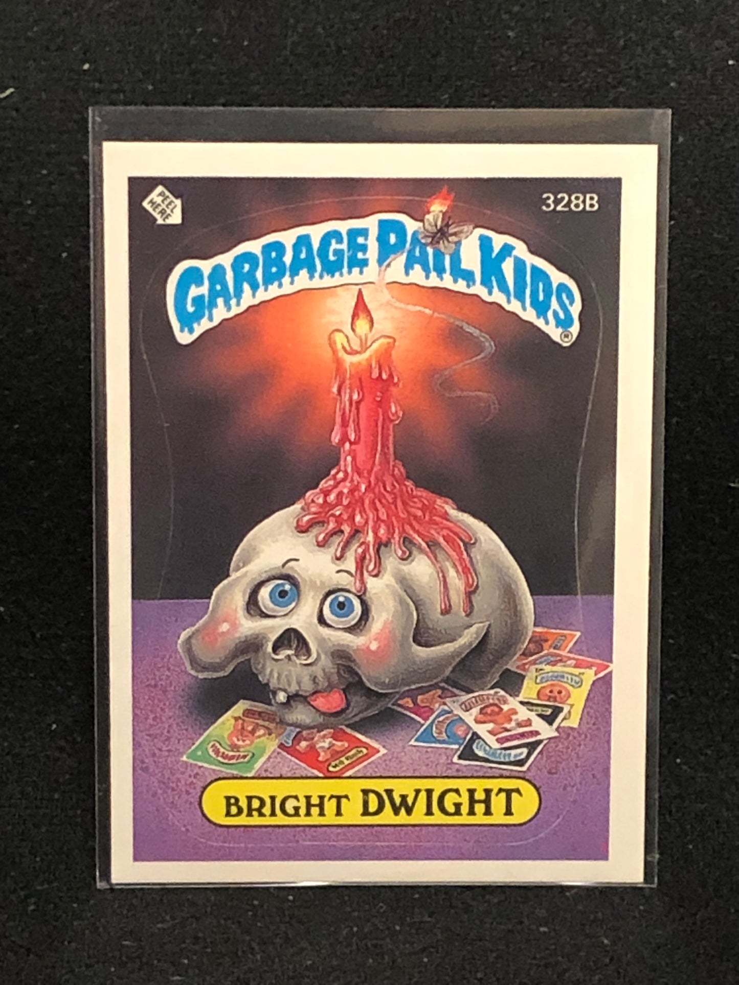 Garbage Pail Kids Original Series 8 (os8) 328b Bright Dwight