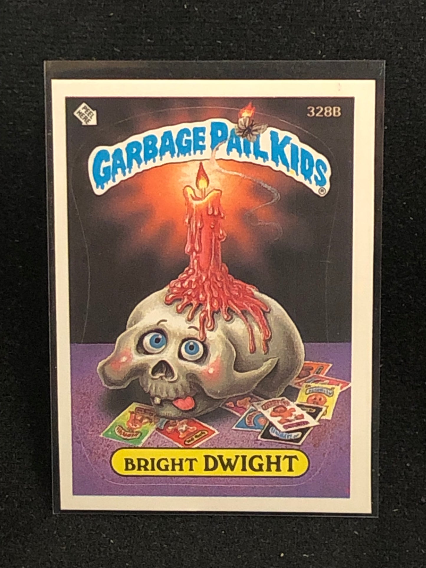 Garbage Pail Kids Original Series 8 (os8) 328b Bright Dwight