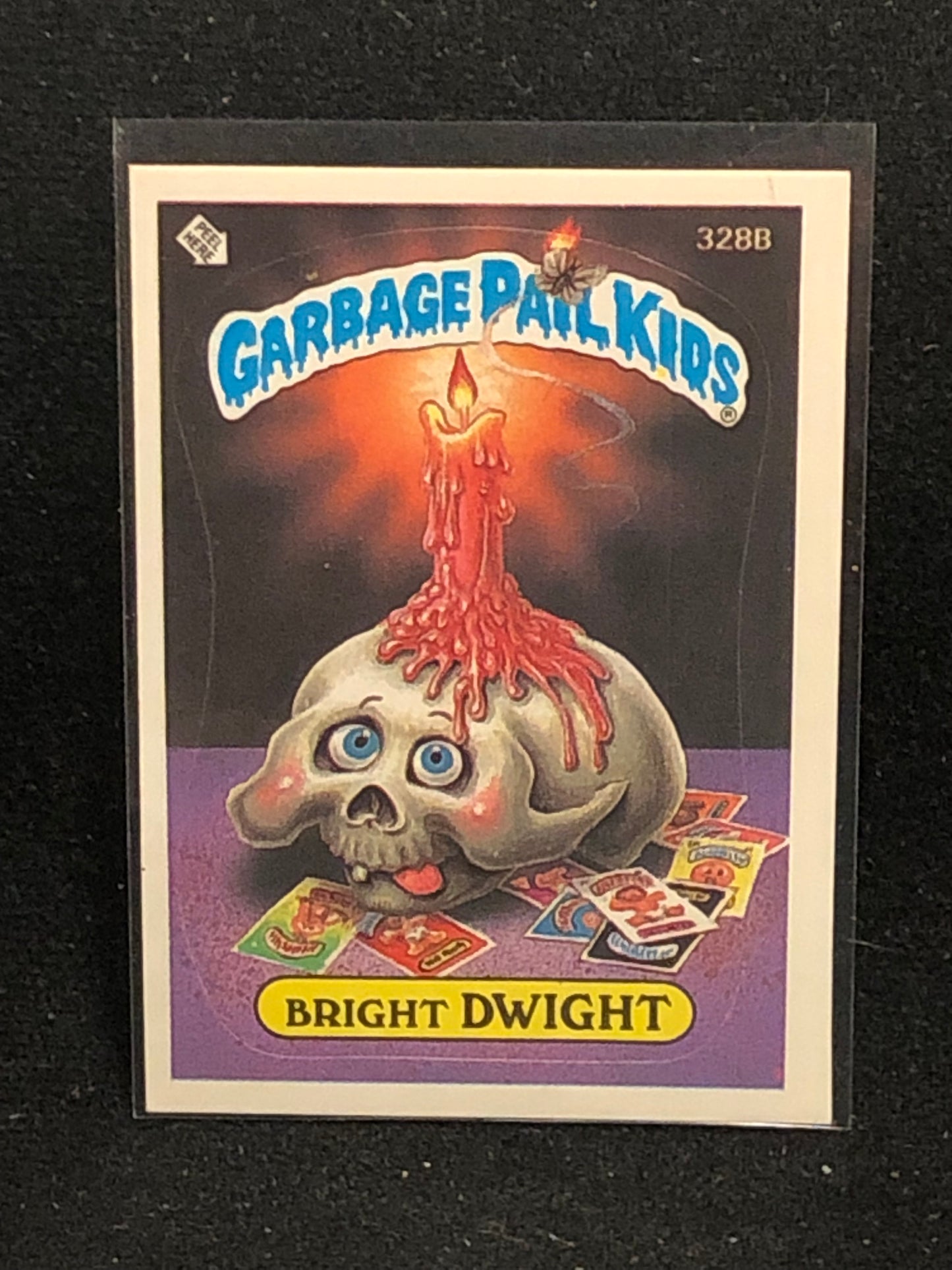 Garbage Pail Kids Original Series 8 (os8) 328b Bright Dwight