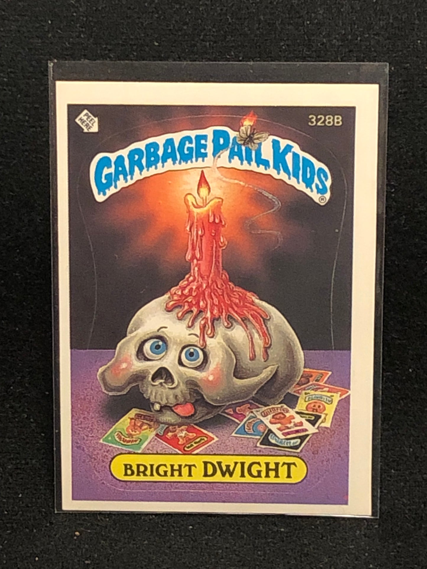 Garbage Pail Kids Original Series 8 (os8) 328b Bright Dwight