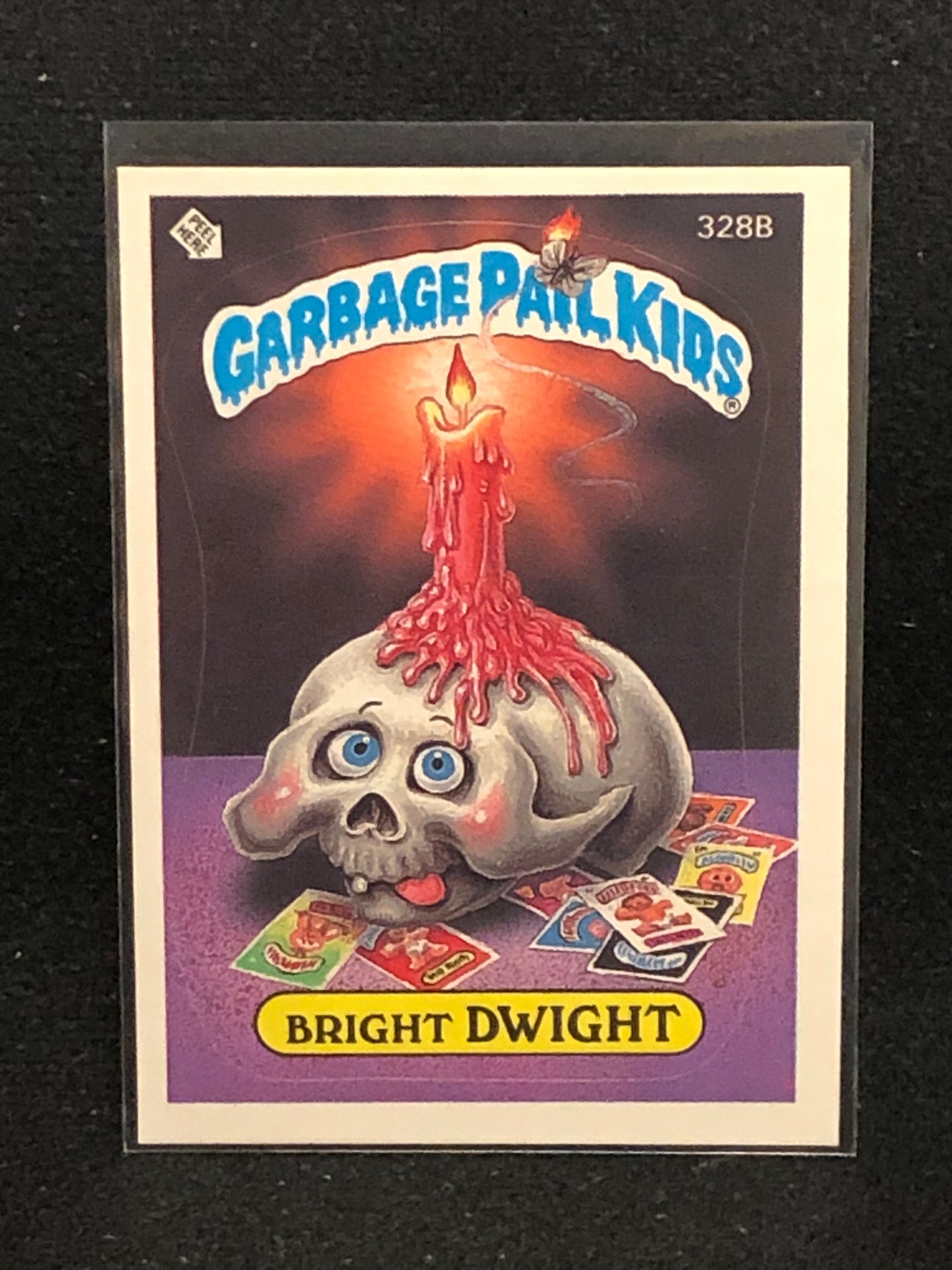 Garbage Pail Kids Original Series 8 (os8) 328b Bright Dwight