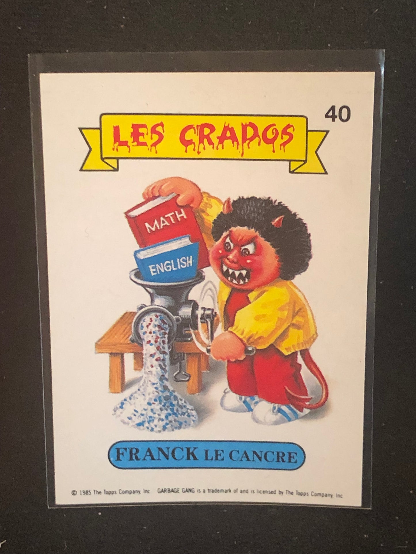 Garbage Pail Kids (Les Crados) Series 1 U-PICK Singles