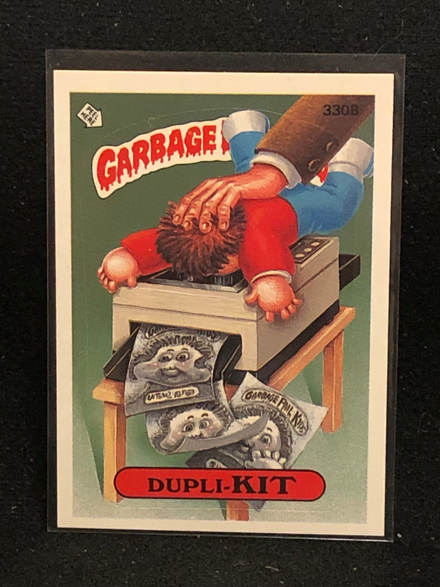 Garbage Pail Kids Original Series 8 (os8) 330b Dupli Kit