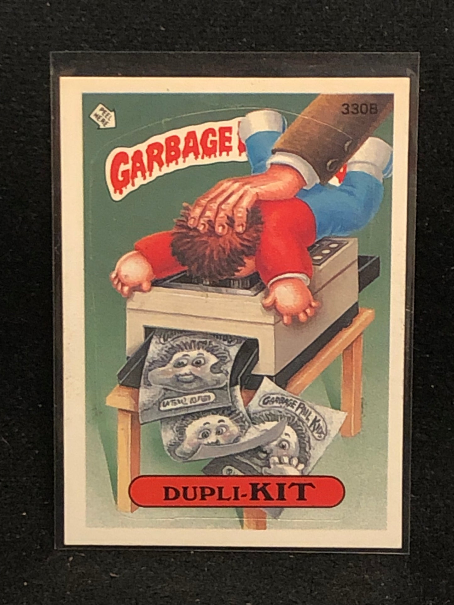 Garbage Pail Kids Original Series 8 (os8) 330b Dupli Kit