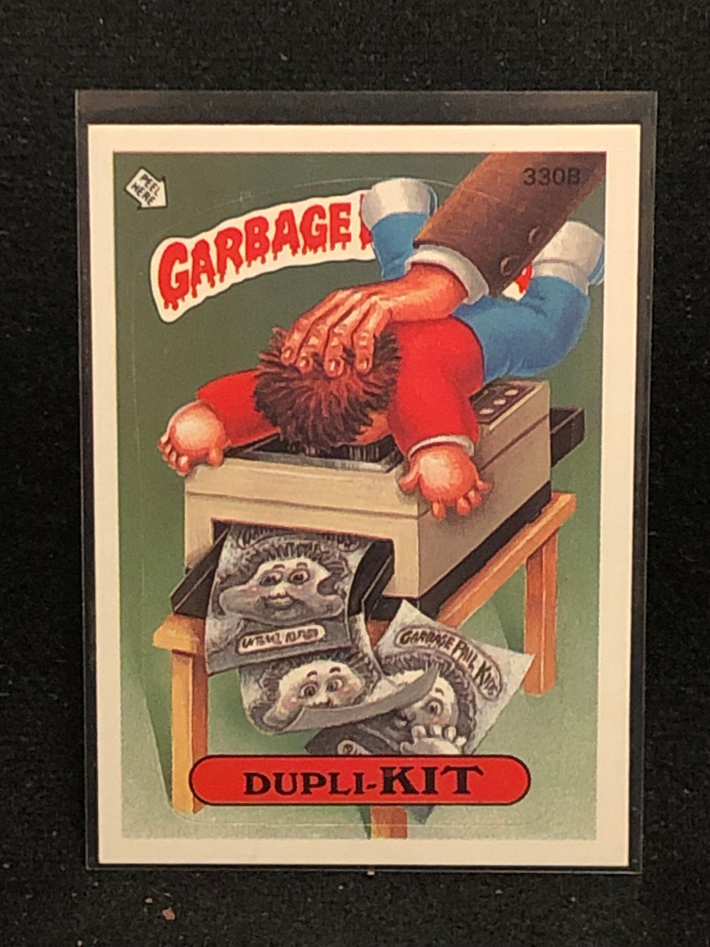 Garbage Pail Kids Original Series 8 (os8) 330b Dupli Kit