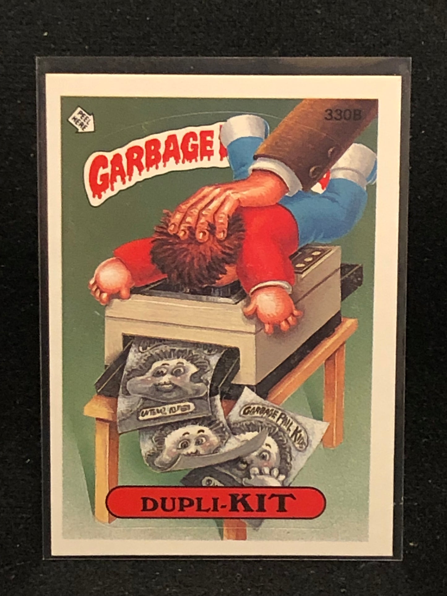 Garbage Pail Kids Original Series 8 (os8) 330b Dupli Kit