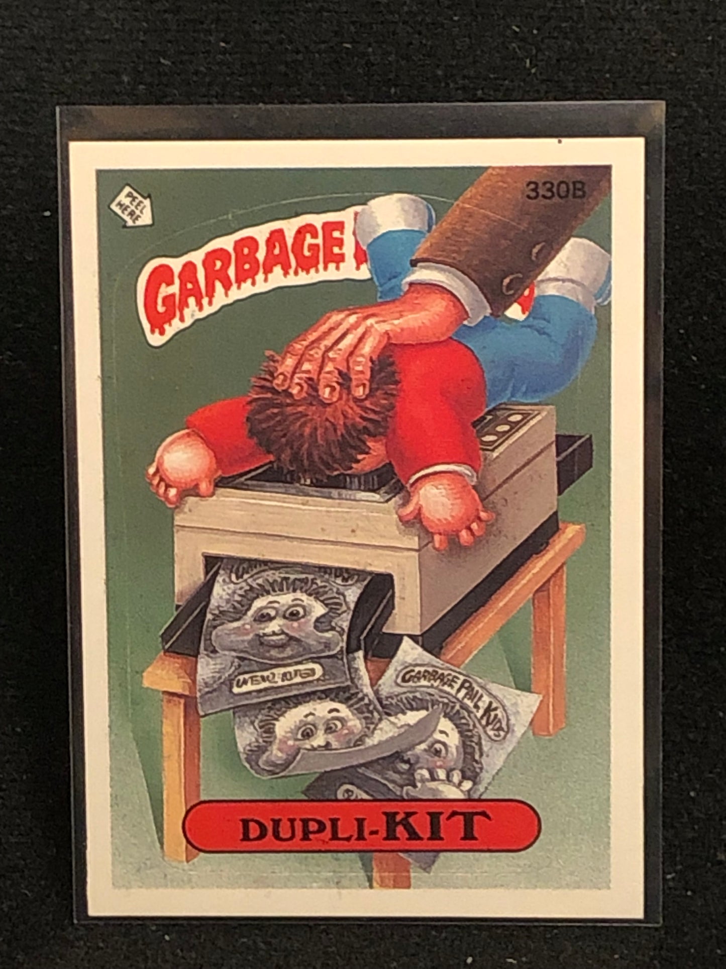 Garbage Pail Kids Original Series 8 (os8) 330b Dupli Kit