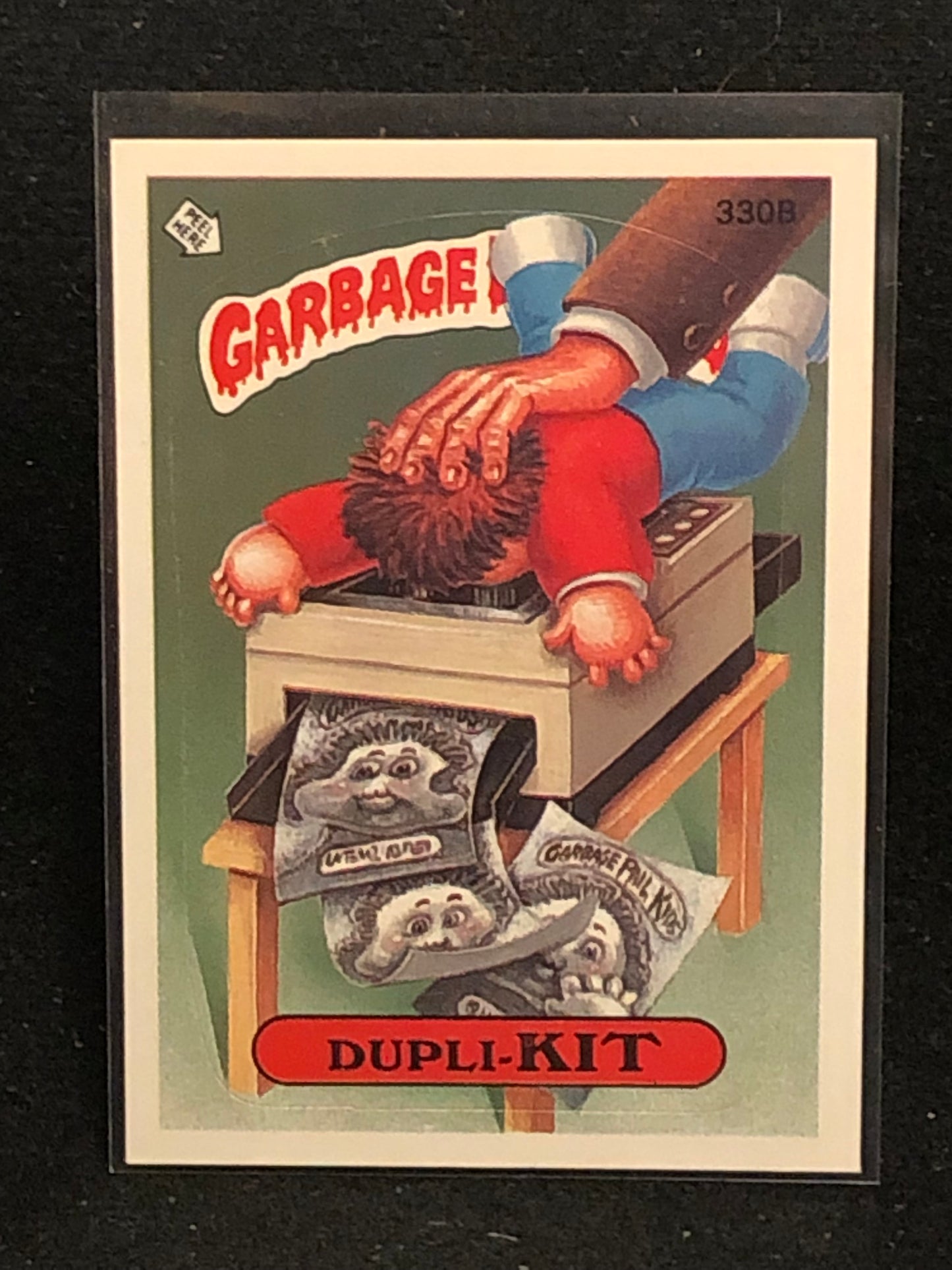 Garbage Pail Kids Original Series 8 (os8) 330b Dupli Kit