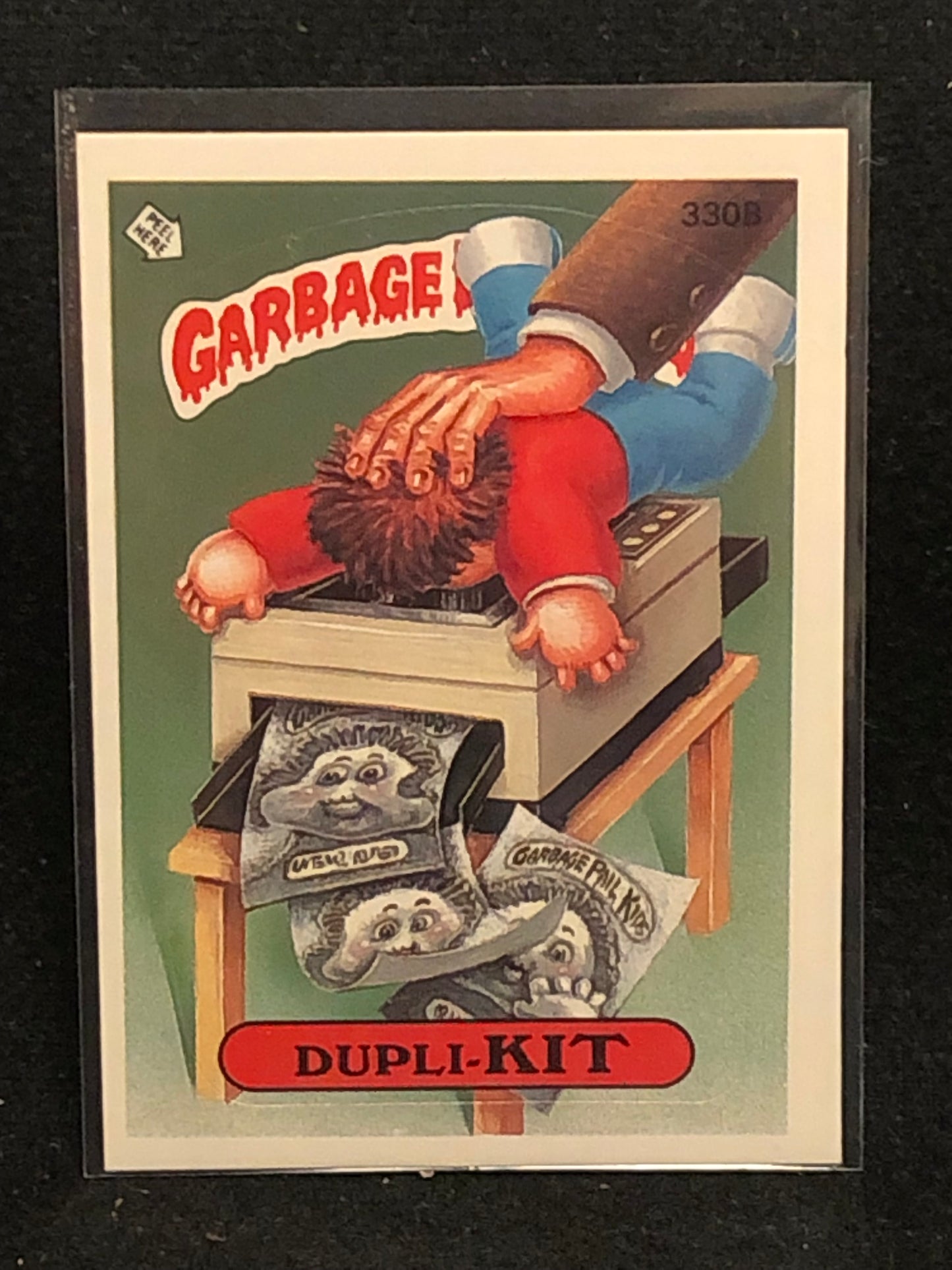 Garbage Pail Kids Original Series 8 (os8) 330b Dupli Kit