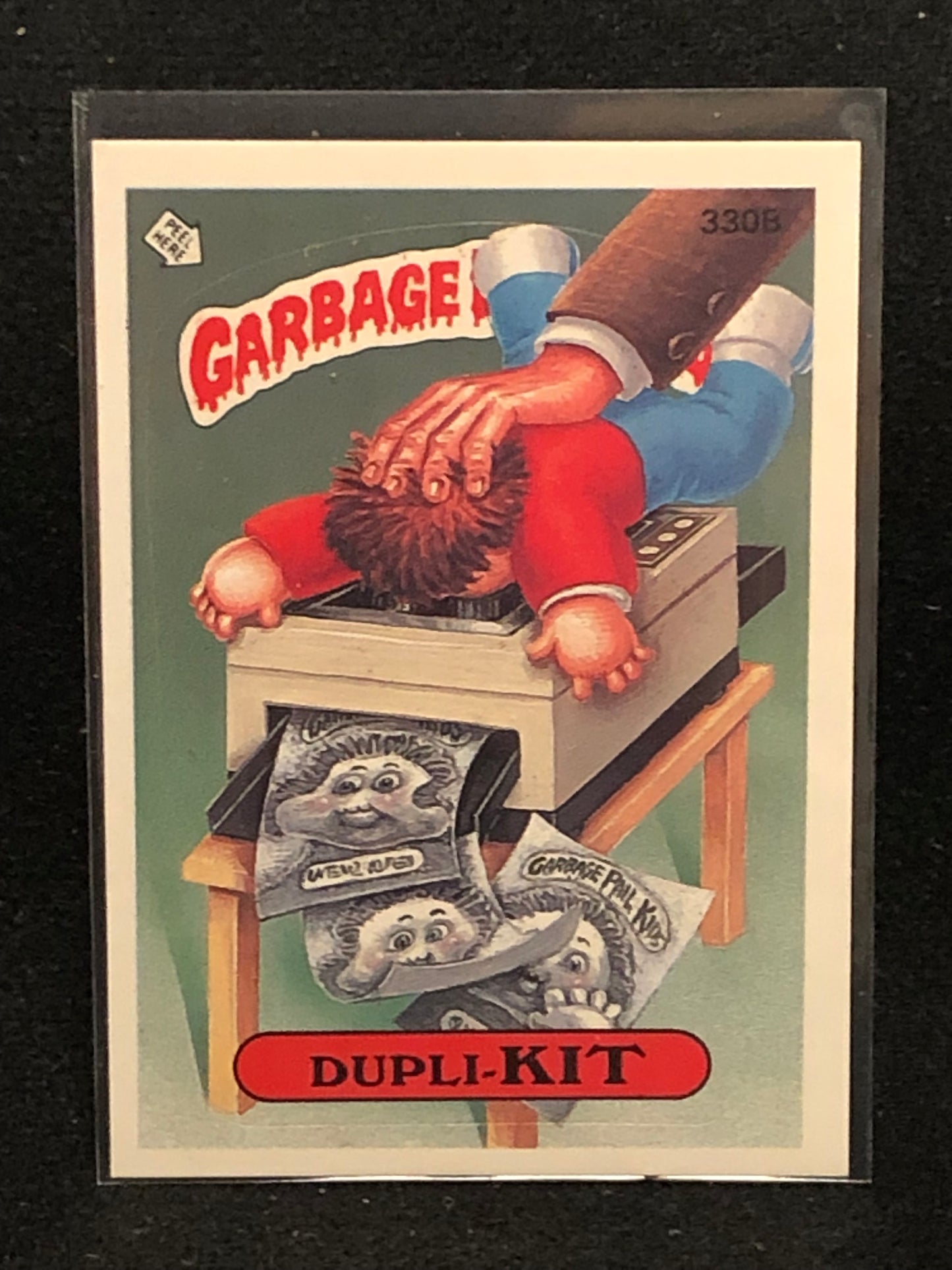 Garbage Pail Kids Original Series 8 (os8) 330b Dupli Kit