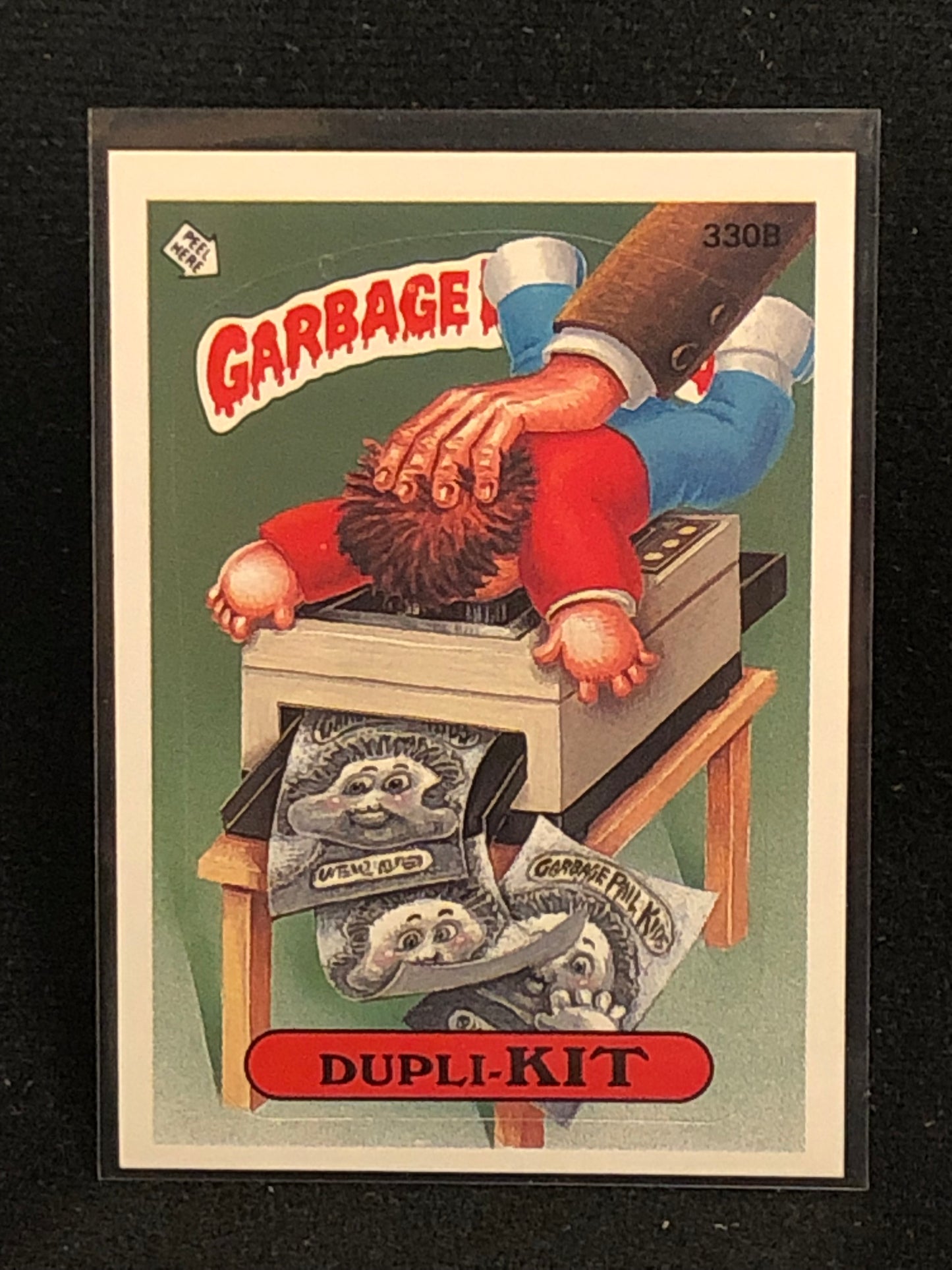 Garbage Pail Kids Original Series 8 (os8) 330b Dupli Kit