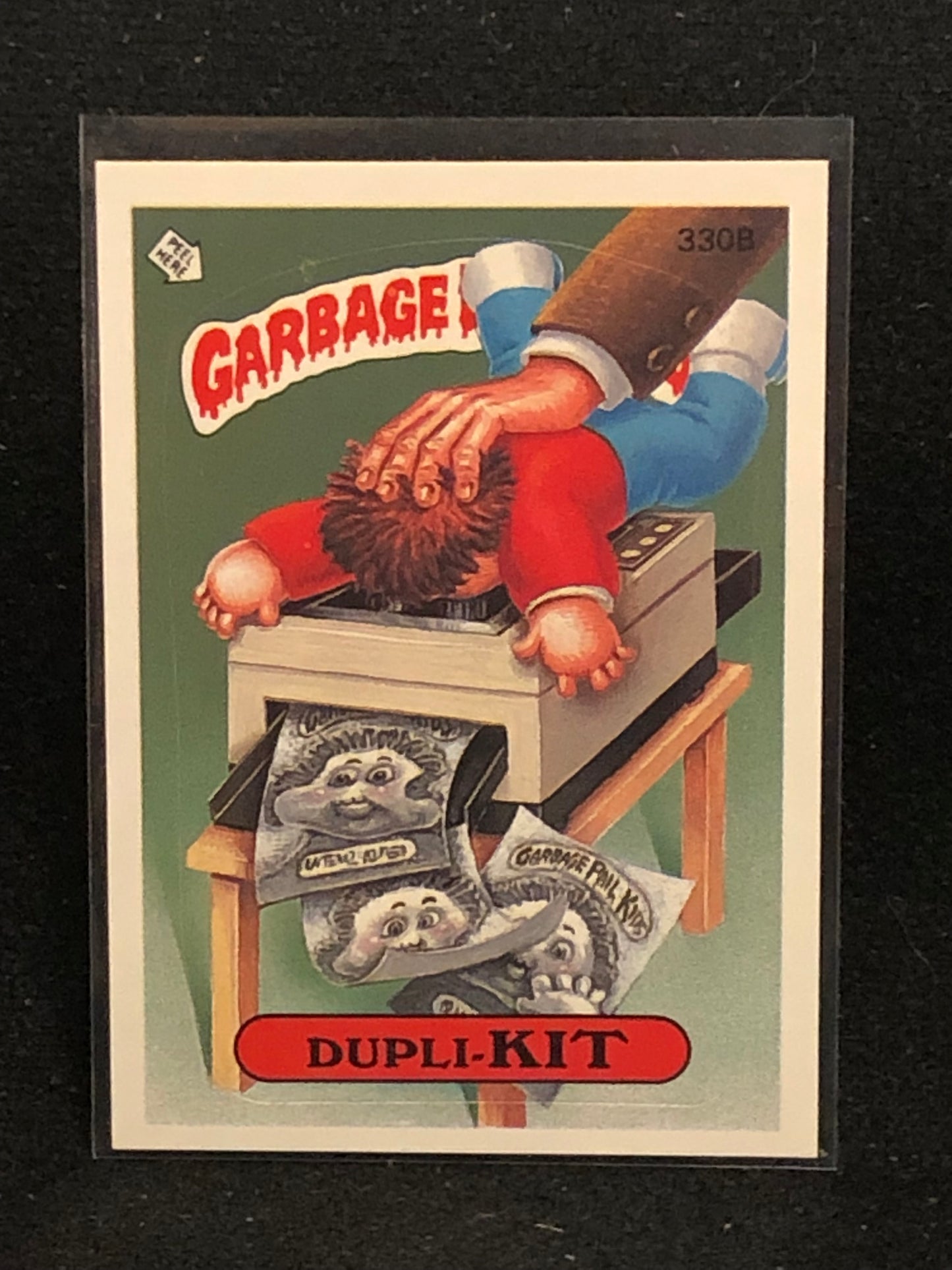 Garbage Pail Kids Original Series 8 (os8) 330b Dupli Kit