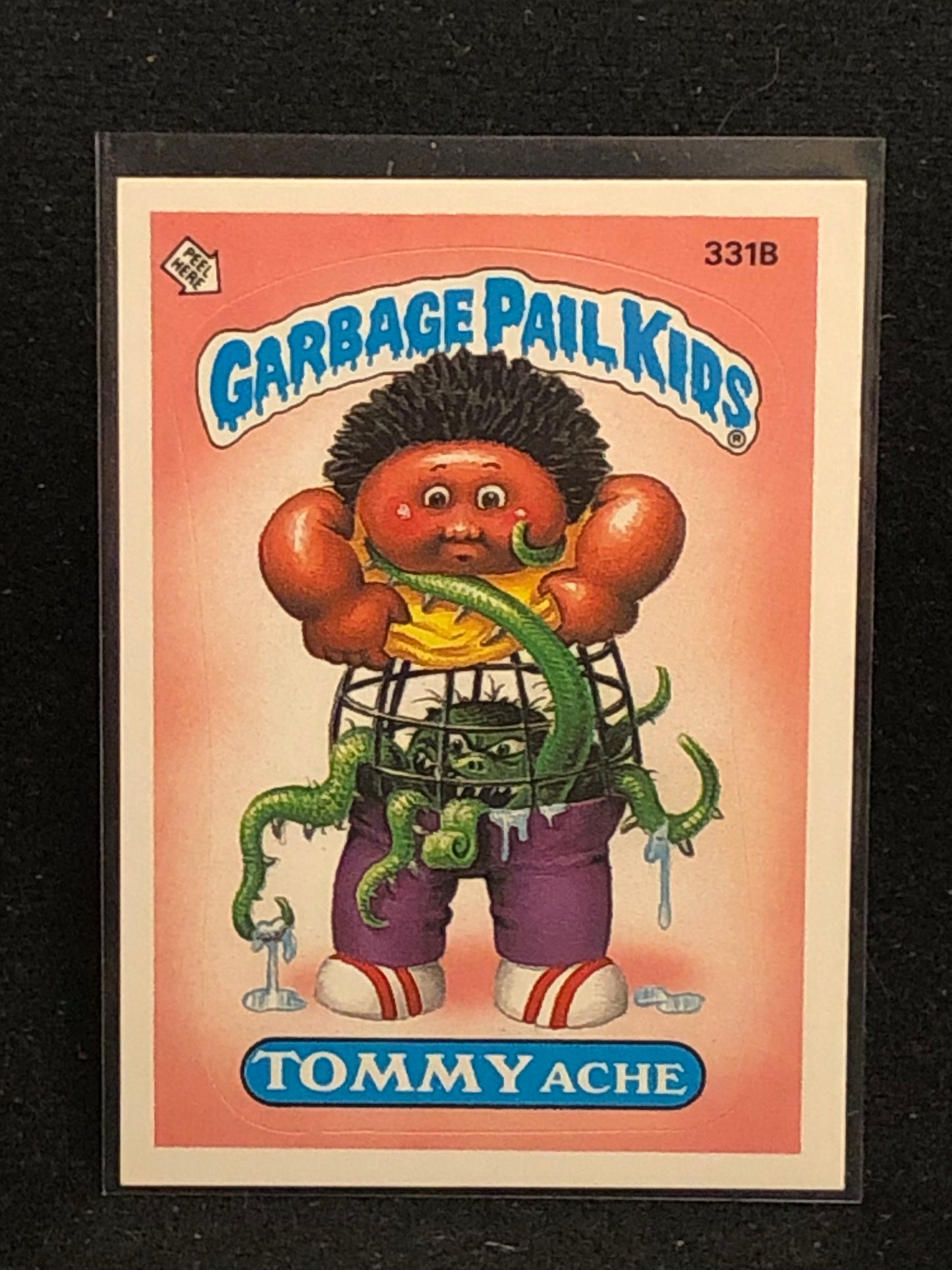 Garbage Pail Kids Original Series 8 (os8) 331b Tommy Ache