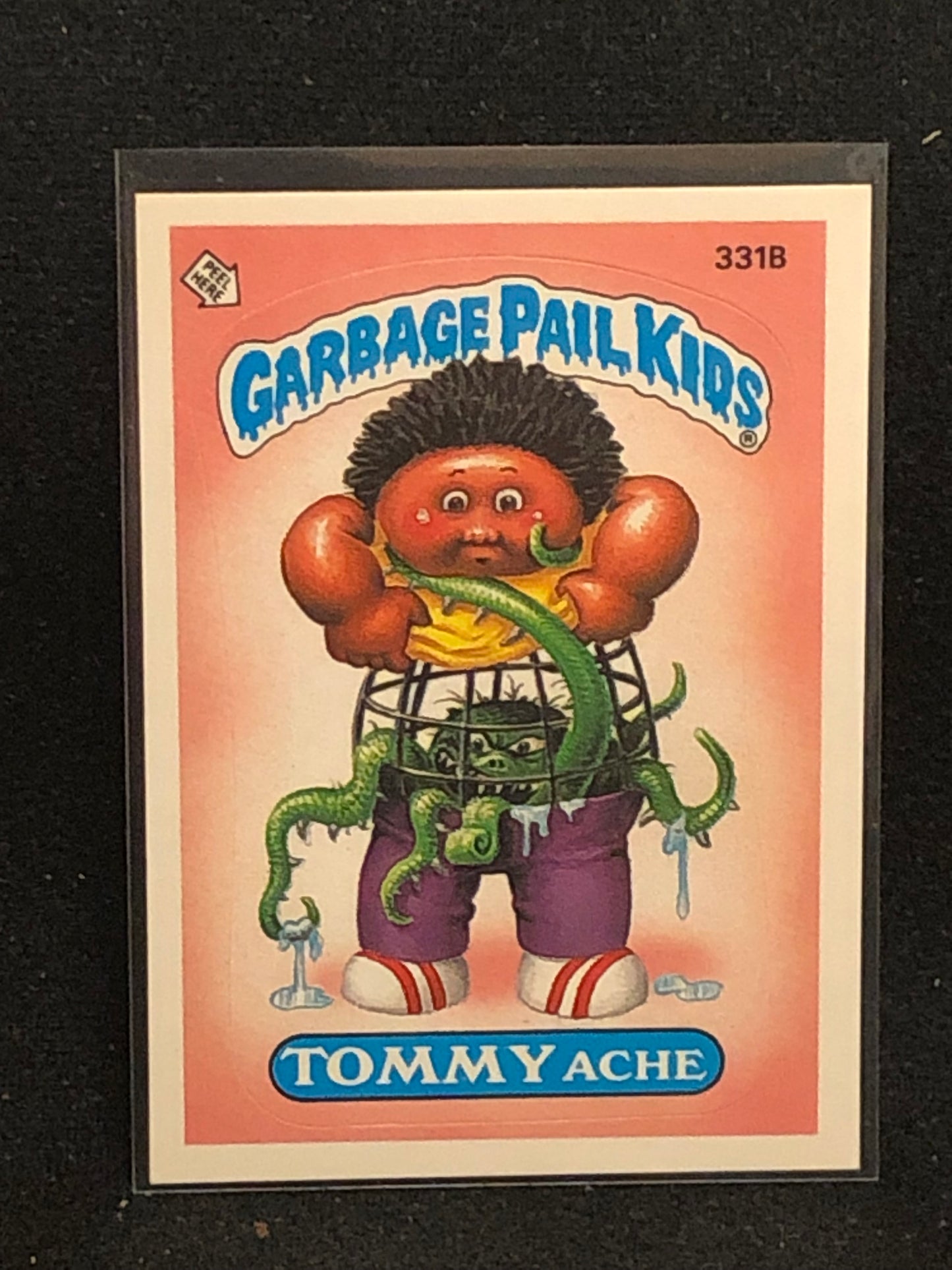 Garbage Pail Kids Original Series 8 (os8) 331b Tommy Ache