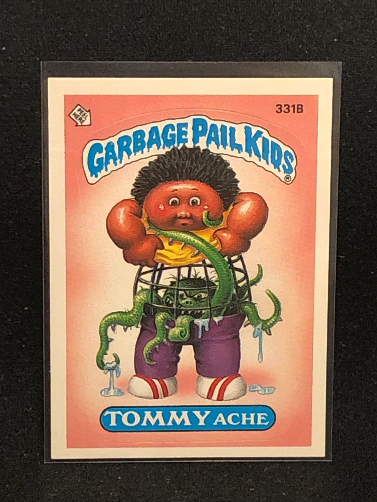 Garbage Pail Kids Original Series 8 (os8) 331b Tommy Ache