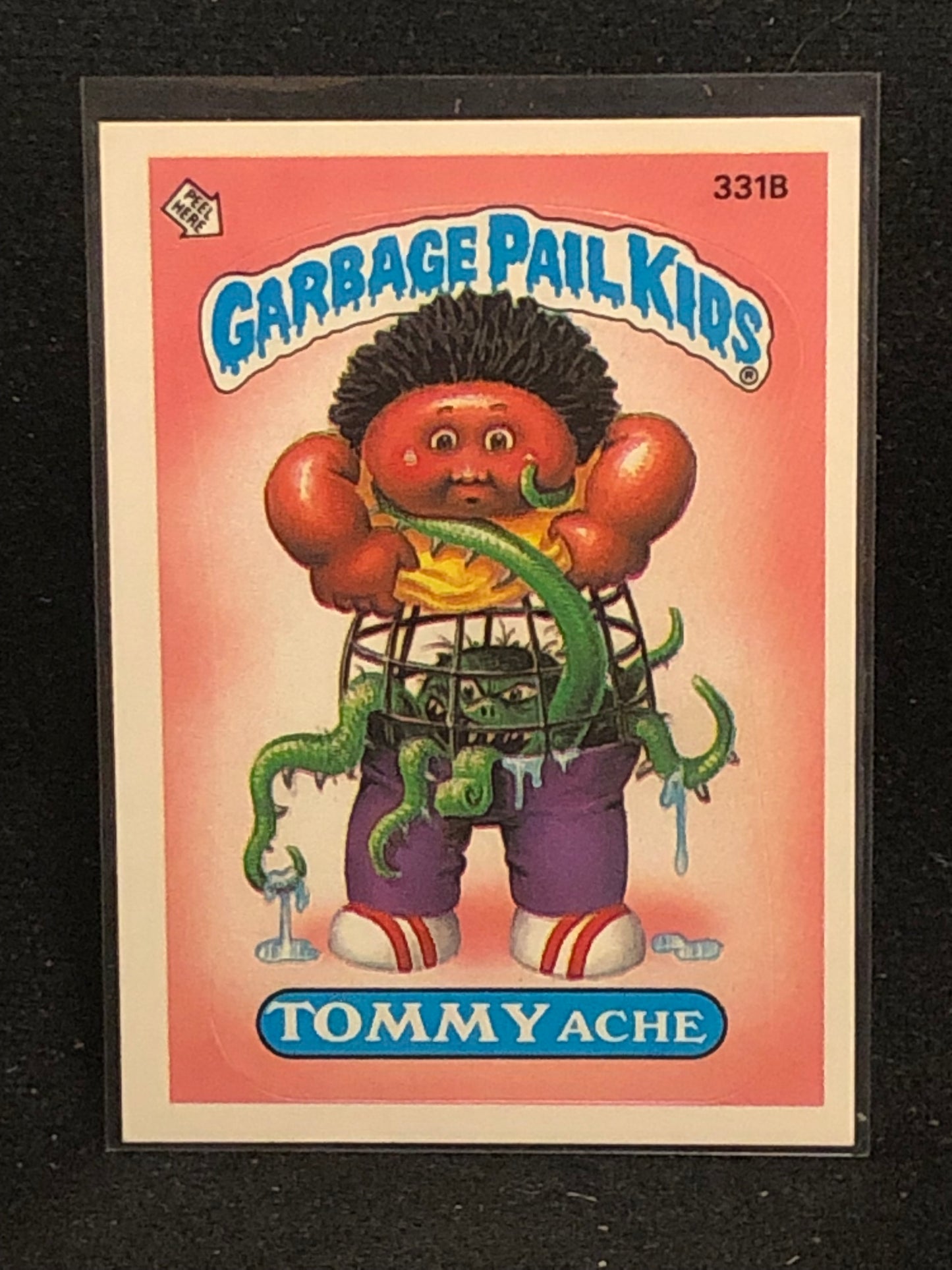 Garbage Pail Kids Original Series 8 (os8) 331b Tommy Ache