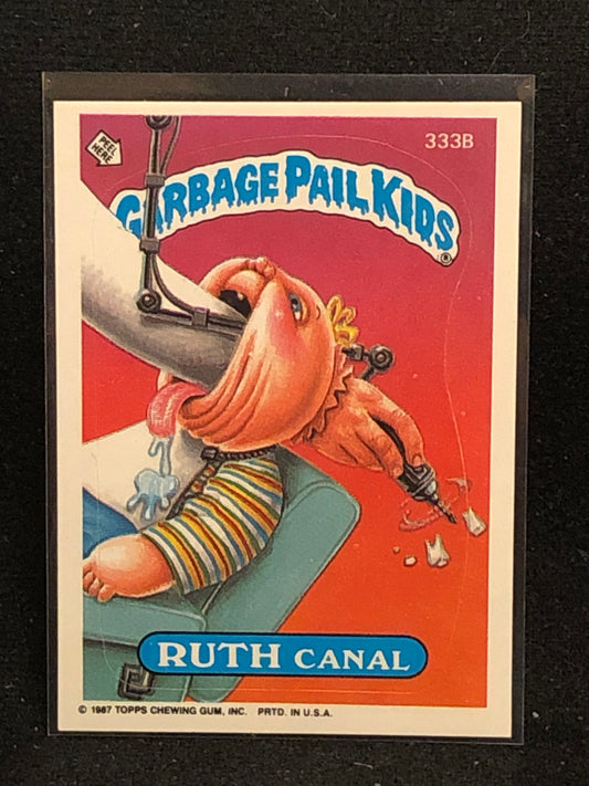 Garbage Pail Kids Original Series 8 (os8) 333b Ruth Canal