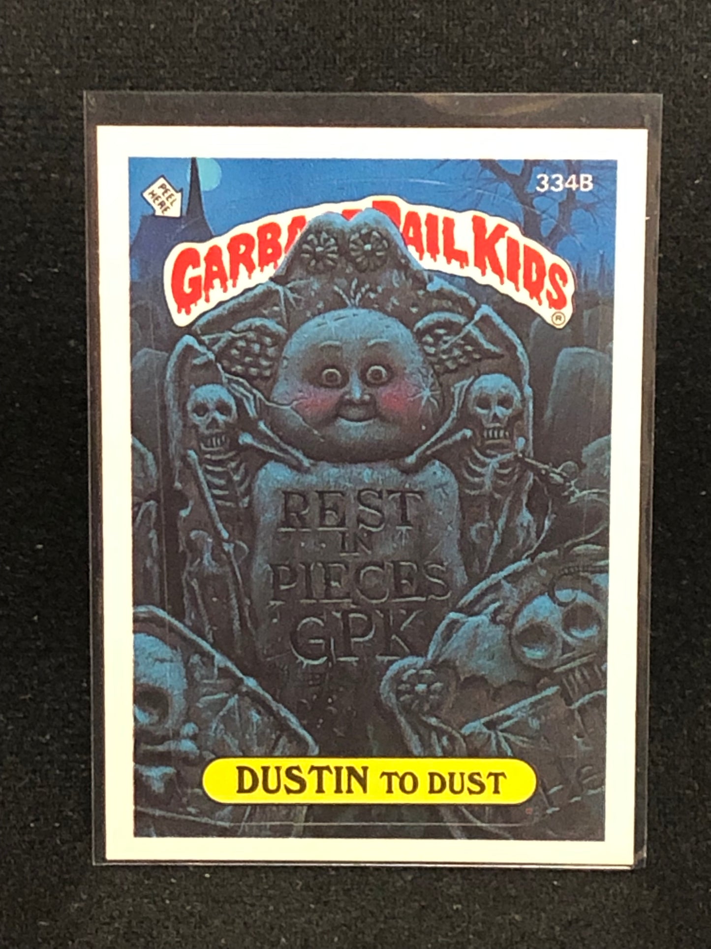 Garbage Pail Kids Original Series 8 (os8) 334b Dustin To Dust