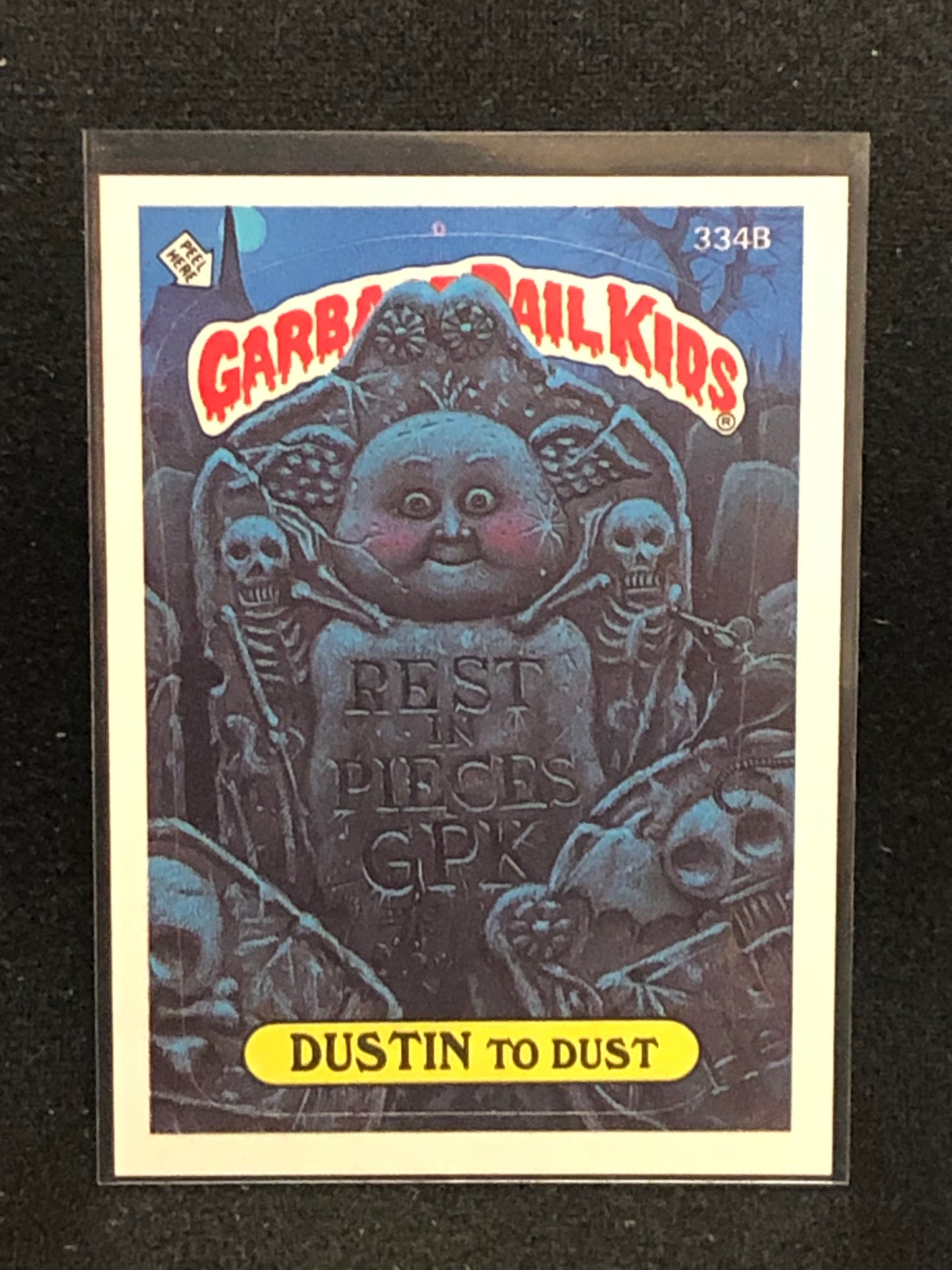 Garbage Pail Kids Original Series 8 (os8) 334b Dustin To Dust