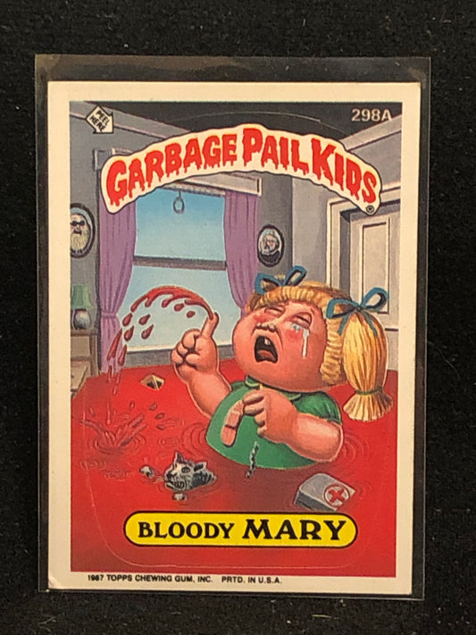 Garbage Pail Kids Original Series 8 (os8) 298a Bloody Mary