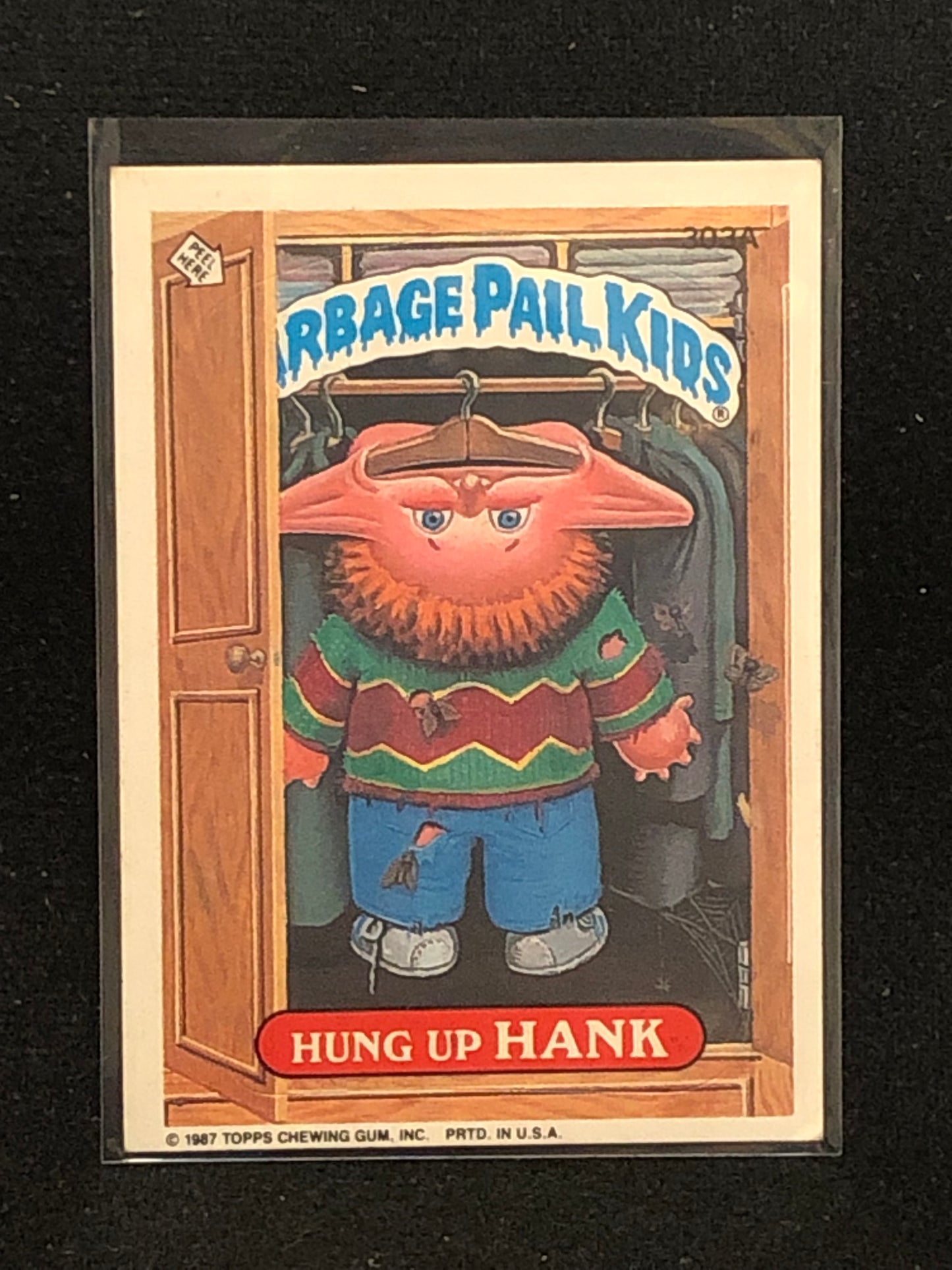 Garbage Pail Kids Original Series 8 (os8) 303a Hung Up Hank